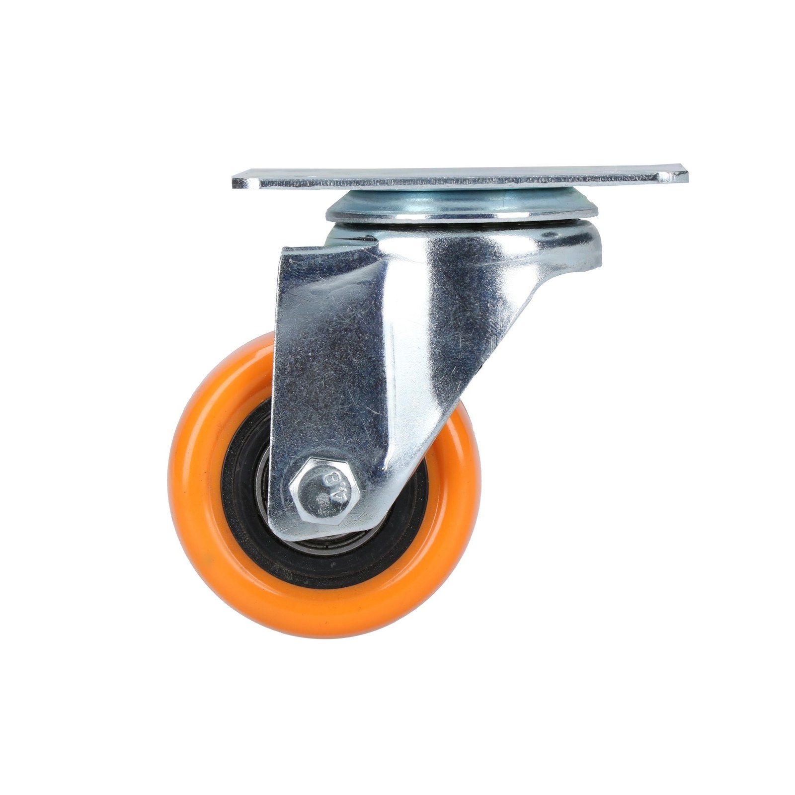 Rodaja de PVC naranja giratoria 2" Surtek - Imagen 3