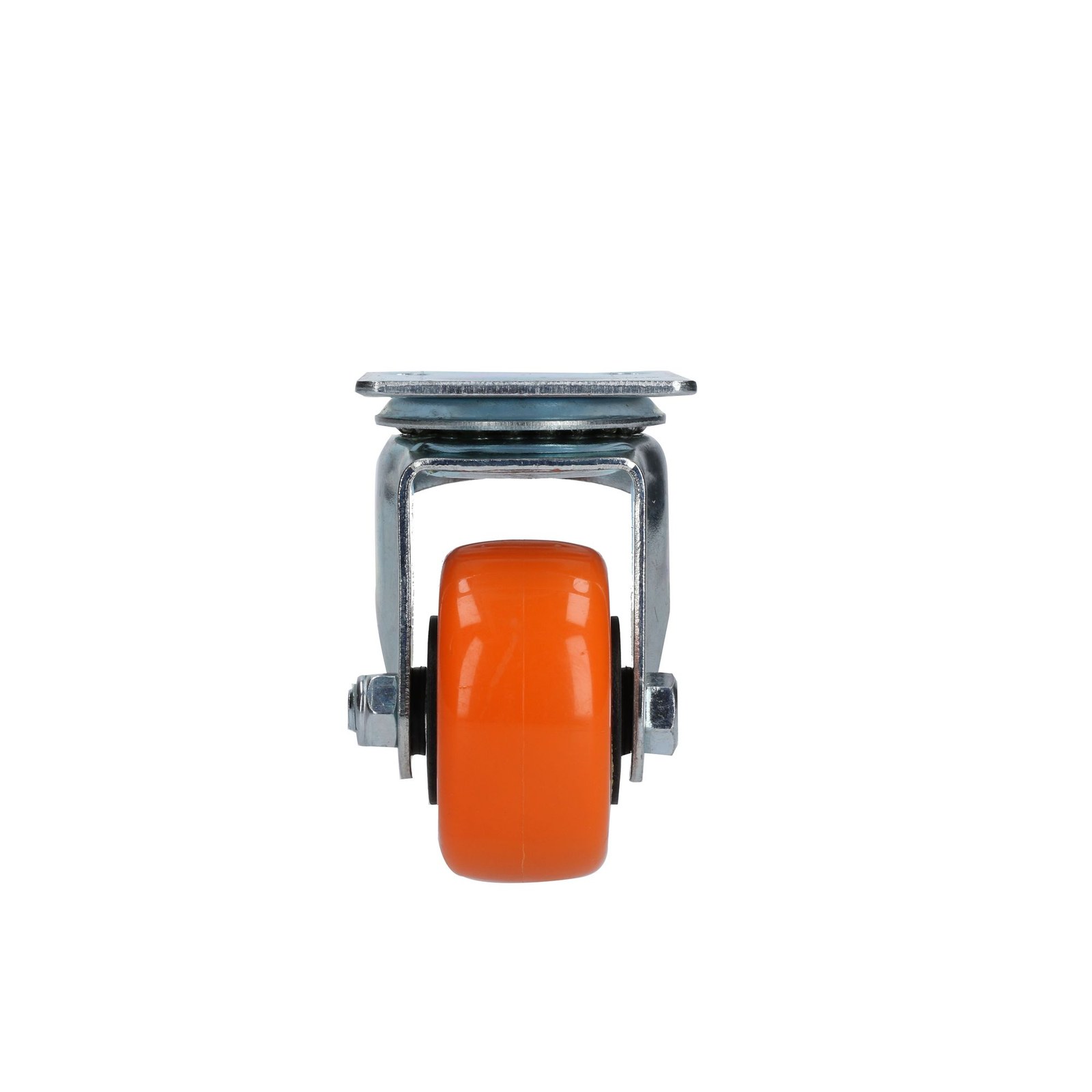 Rodaja de PVC naranja giratoria 2-1/2" Surtek - Imagen 2