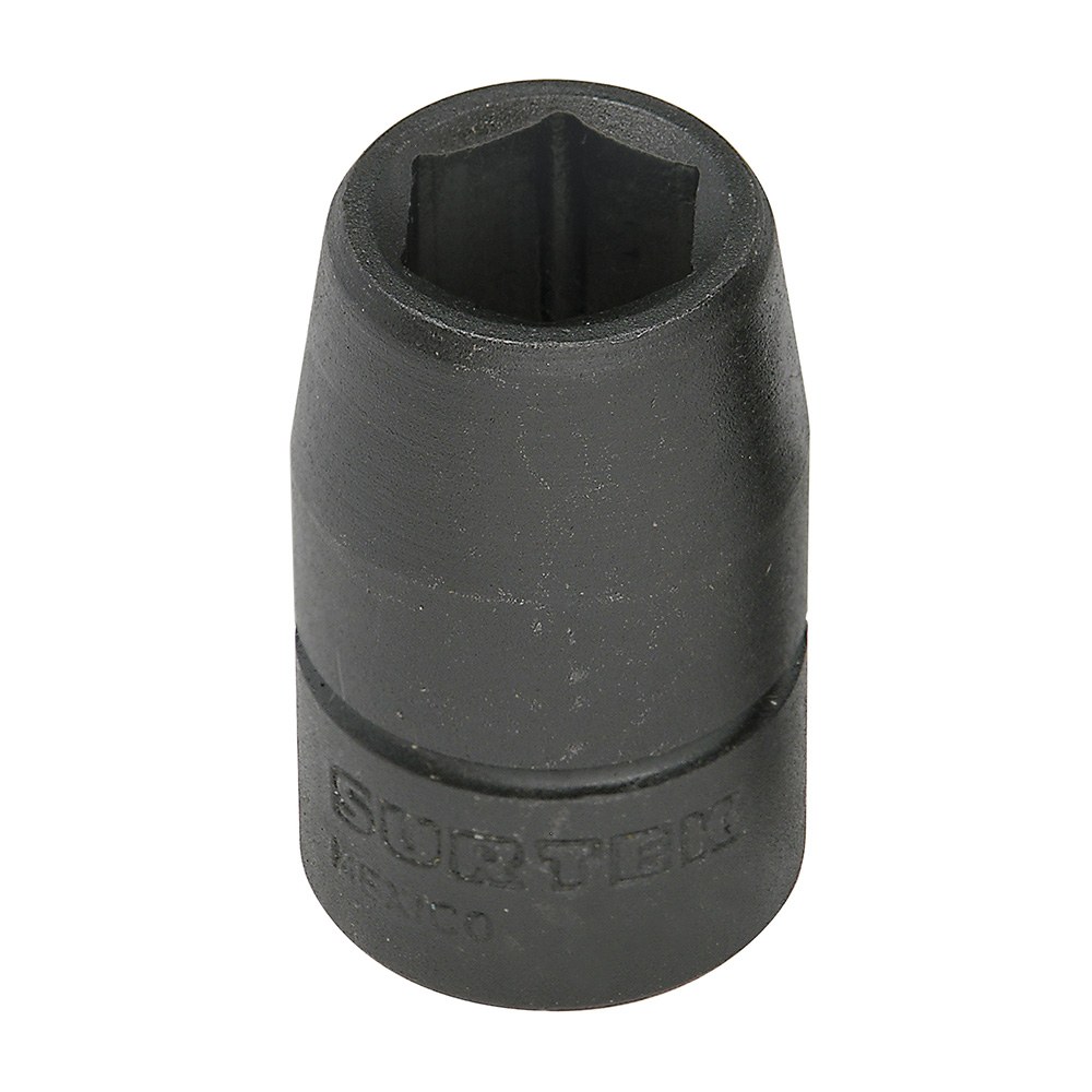 Dado de impacto cuadro de 1/2", 6 puntas, en pulgadas, 7/16" Surtek