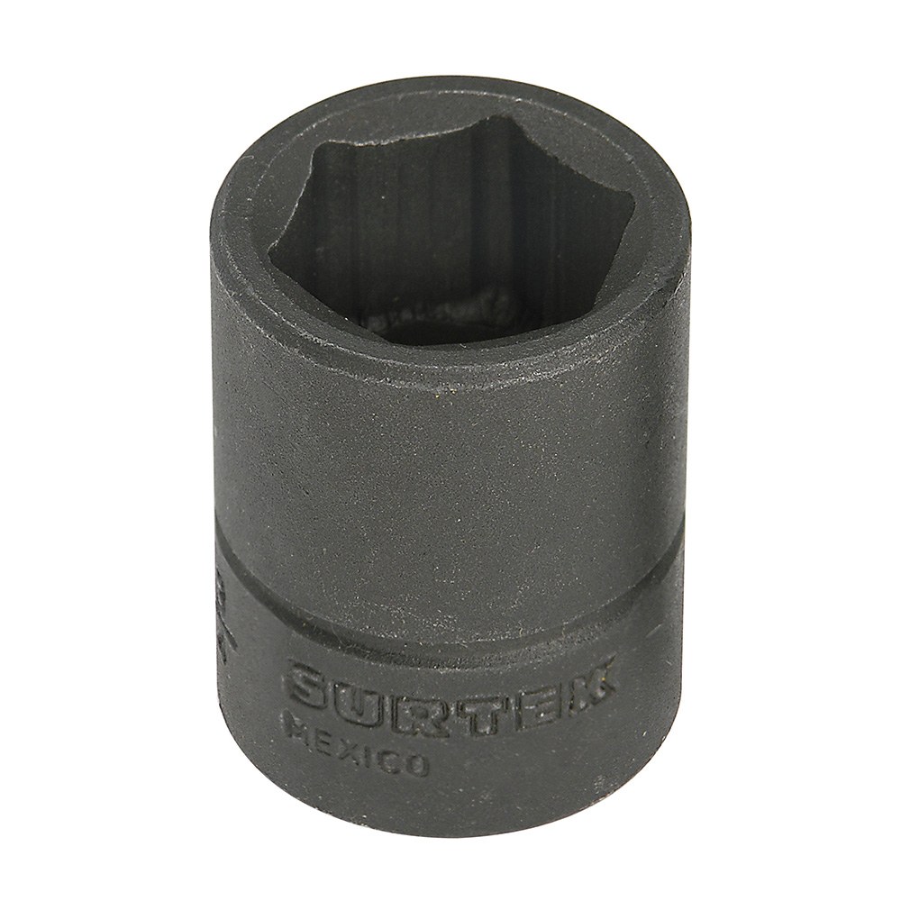 Dado de impacto cuadro de 1/2", 6 puntas, en pulgadas, 1" Surtek