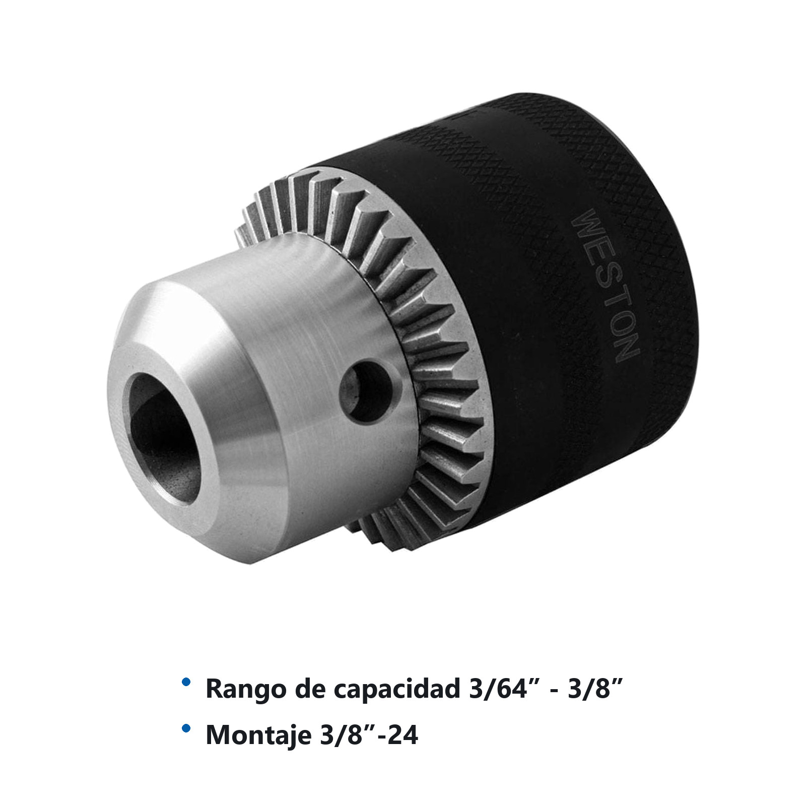 BROQUERO CON LLAVE 3/8" MONTAJE ROSCA 3/8"-24 - Imagen 2