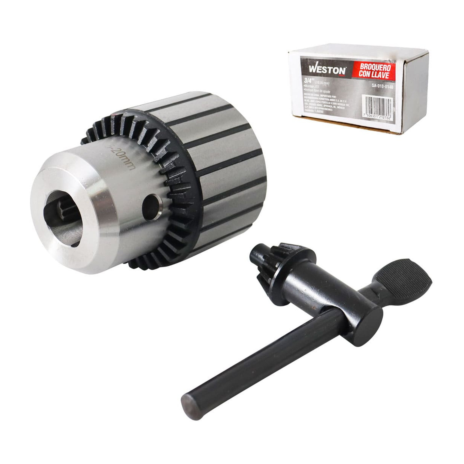 Broquero con Llave 3/4" Montaje JT3 WESTON
