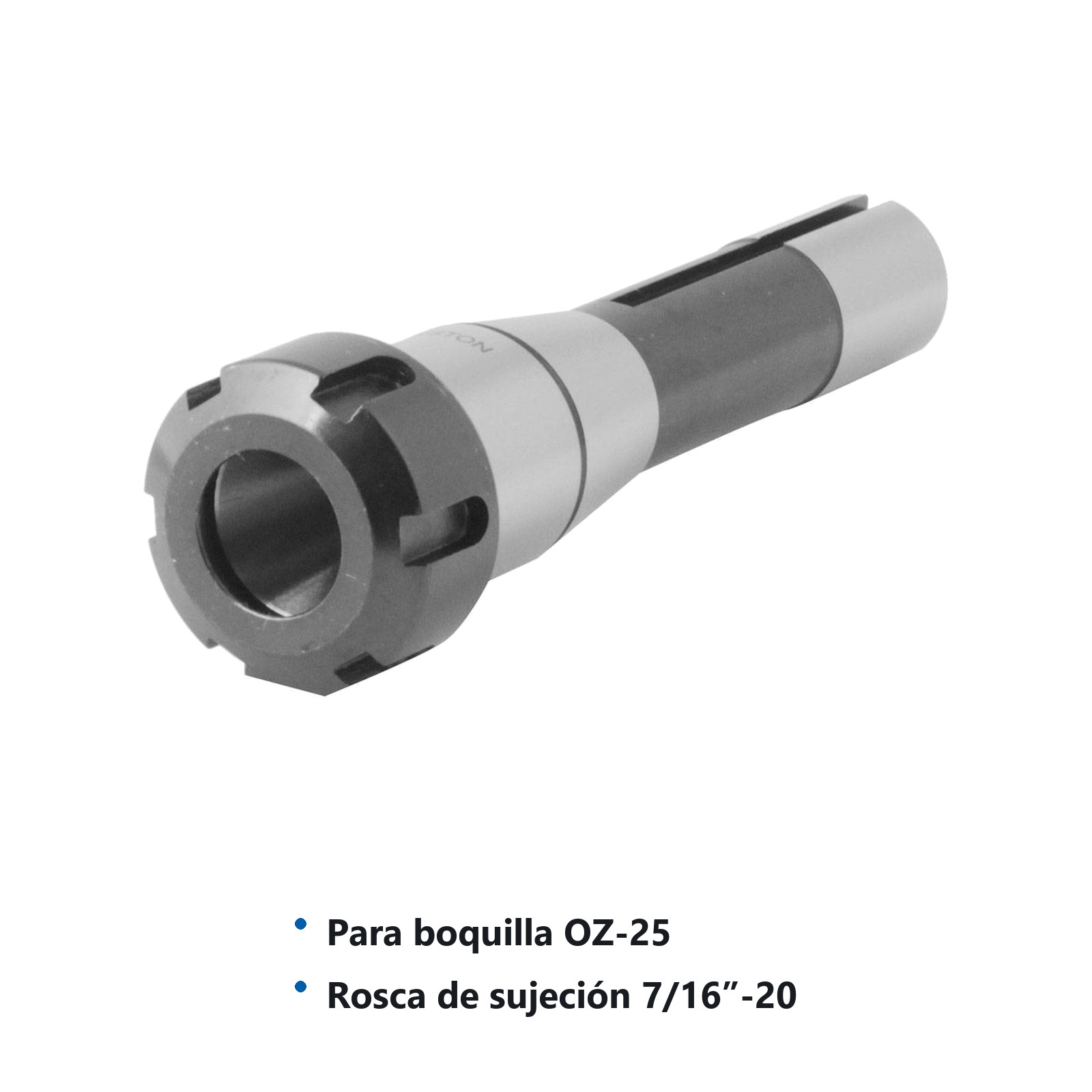 CONO R8 PORTABOQUILLA P/OZ25 ROSCA (7/16"-20) - Imagen 2