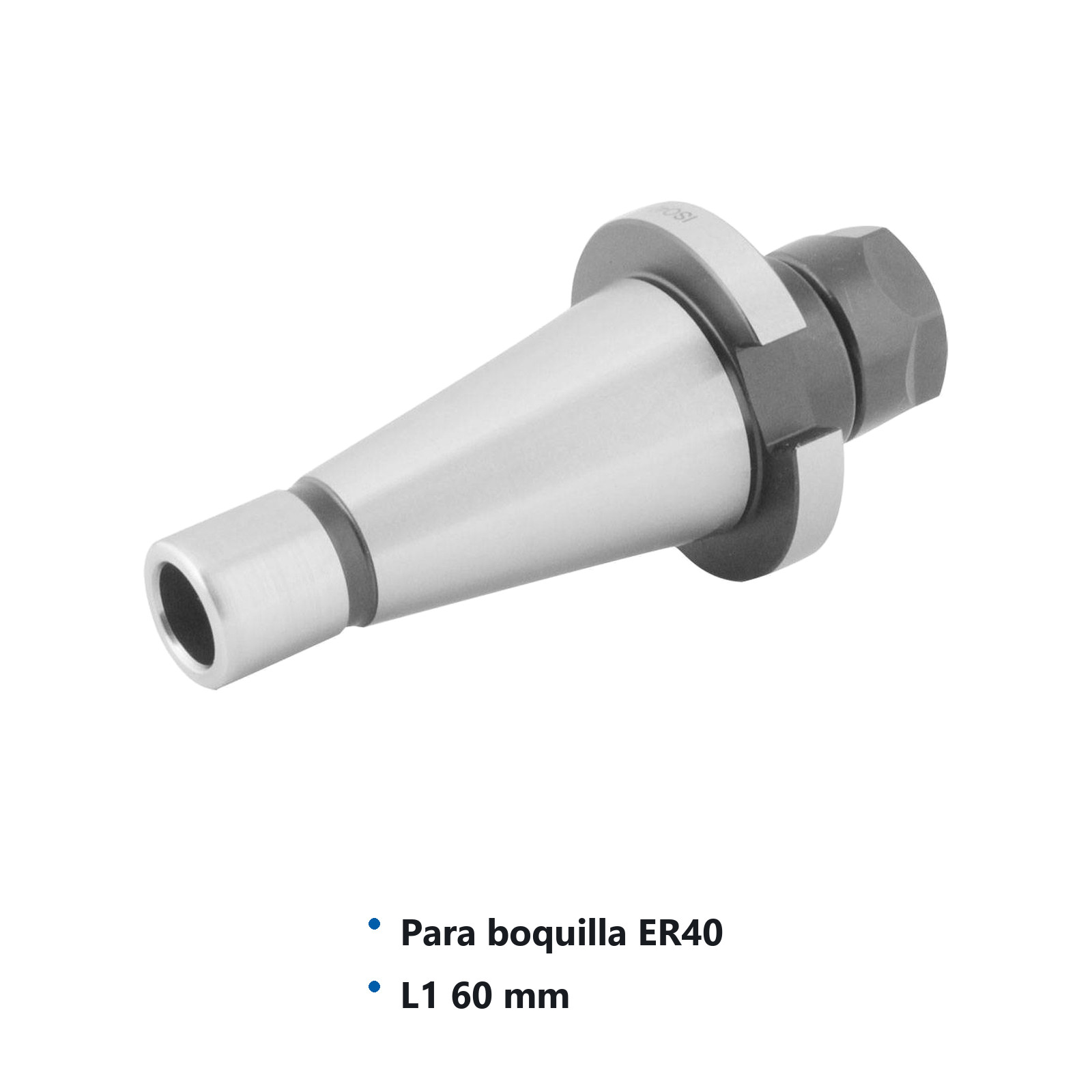 CONO ISO40 PORTABOQUILLA P/ER40 (5/8"-11) - Imagen 2