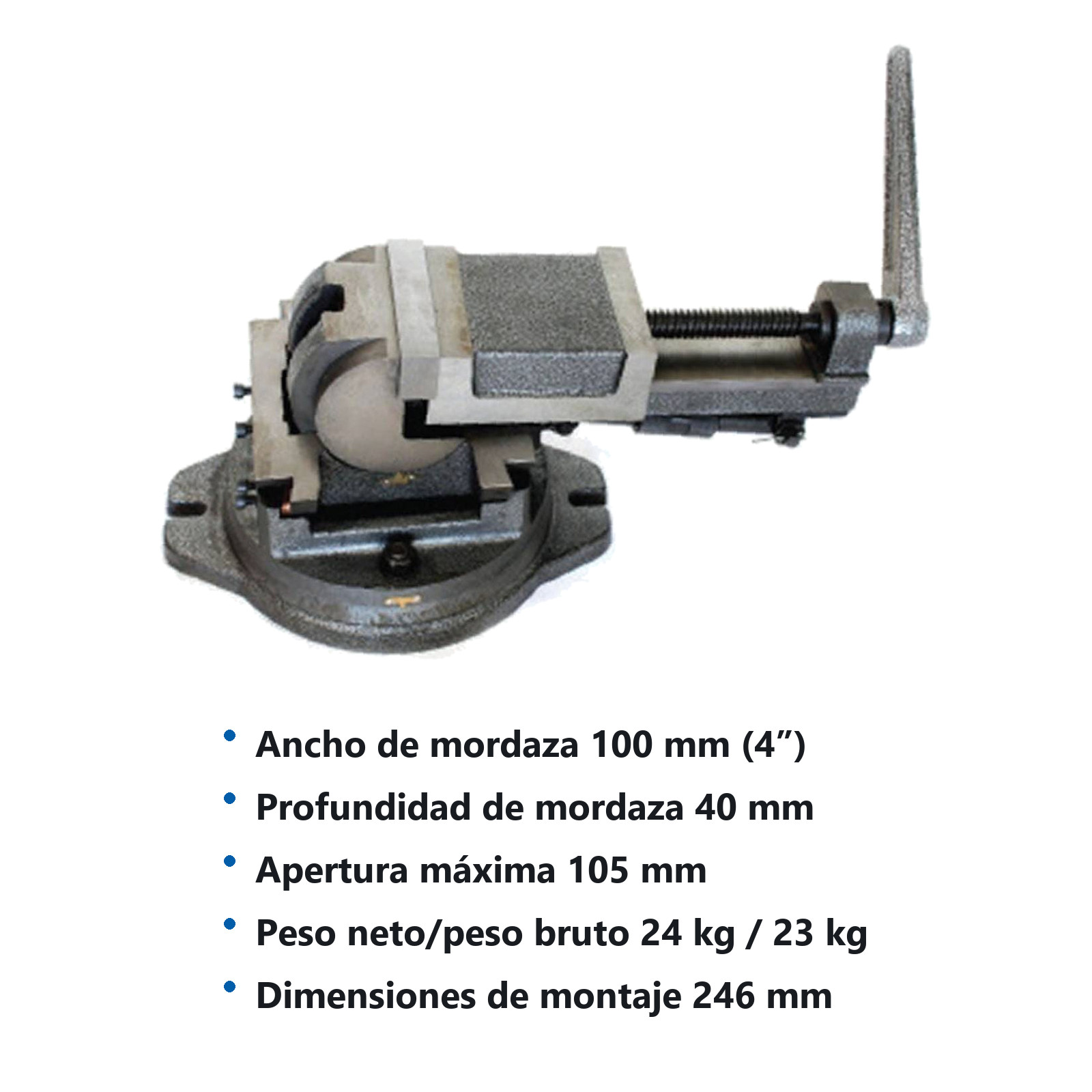 PRENSA UNIV.ANGULAR C/3 MOVIMIENTOS 4" - Imagen 2