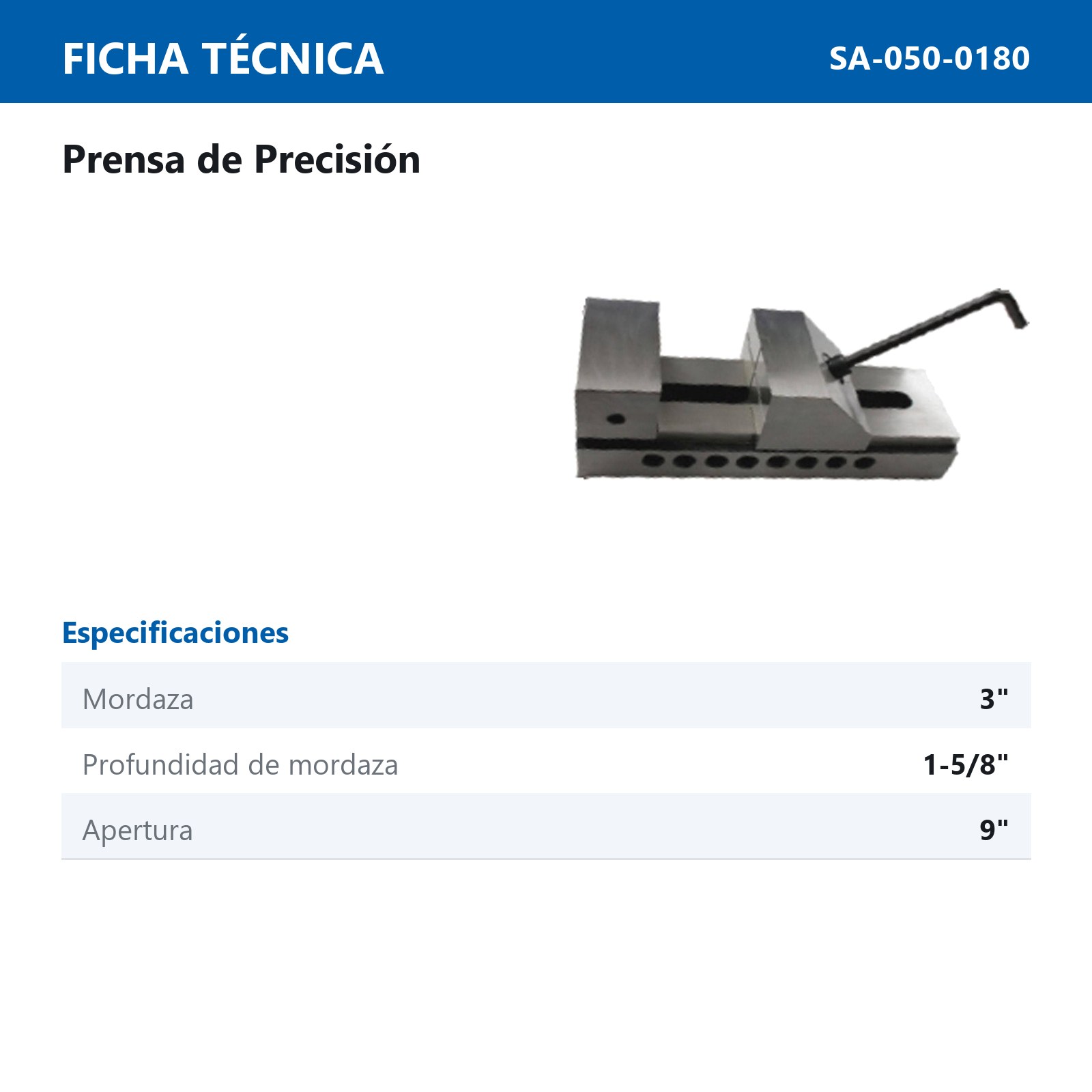 PRENSA DE PRECISION 3" - Imagen 2