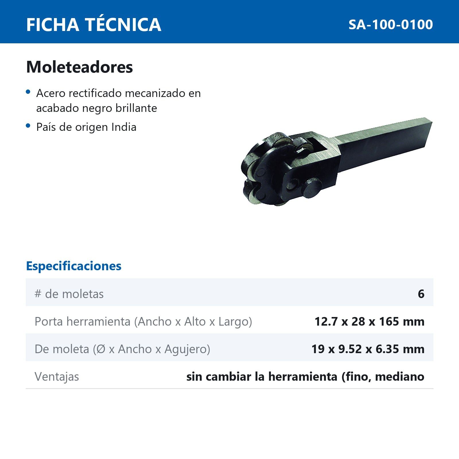 MOLETEADOR 6 RUEDAS - Imagen 2