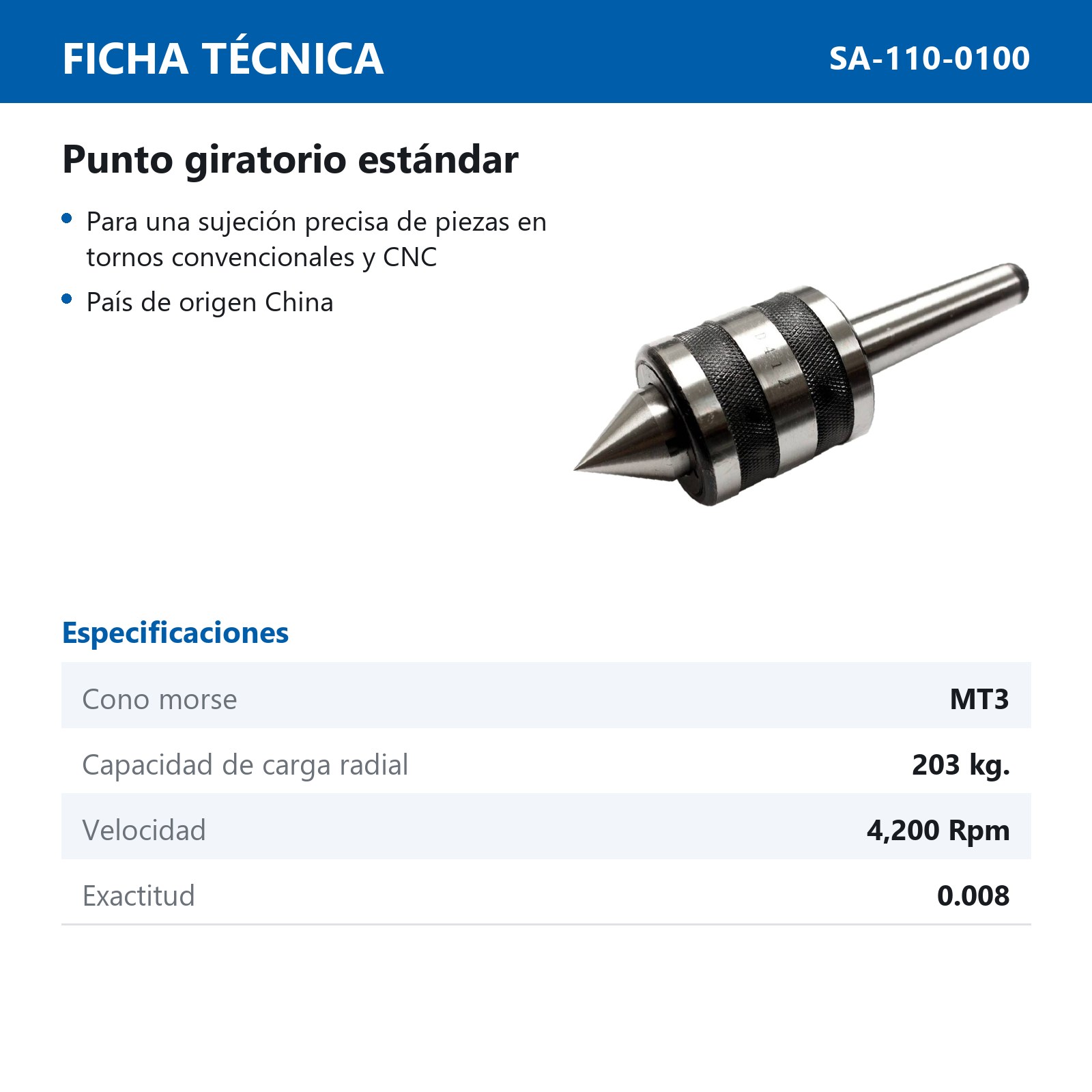 PUNTO GIRATORIO MT3 - Imagen 2