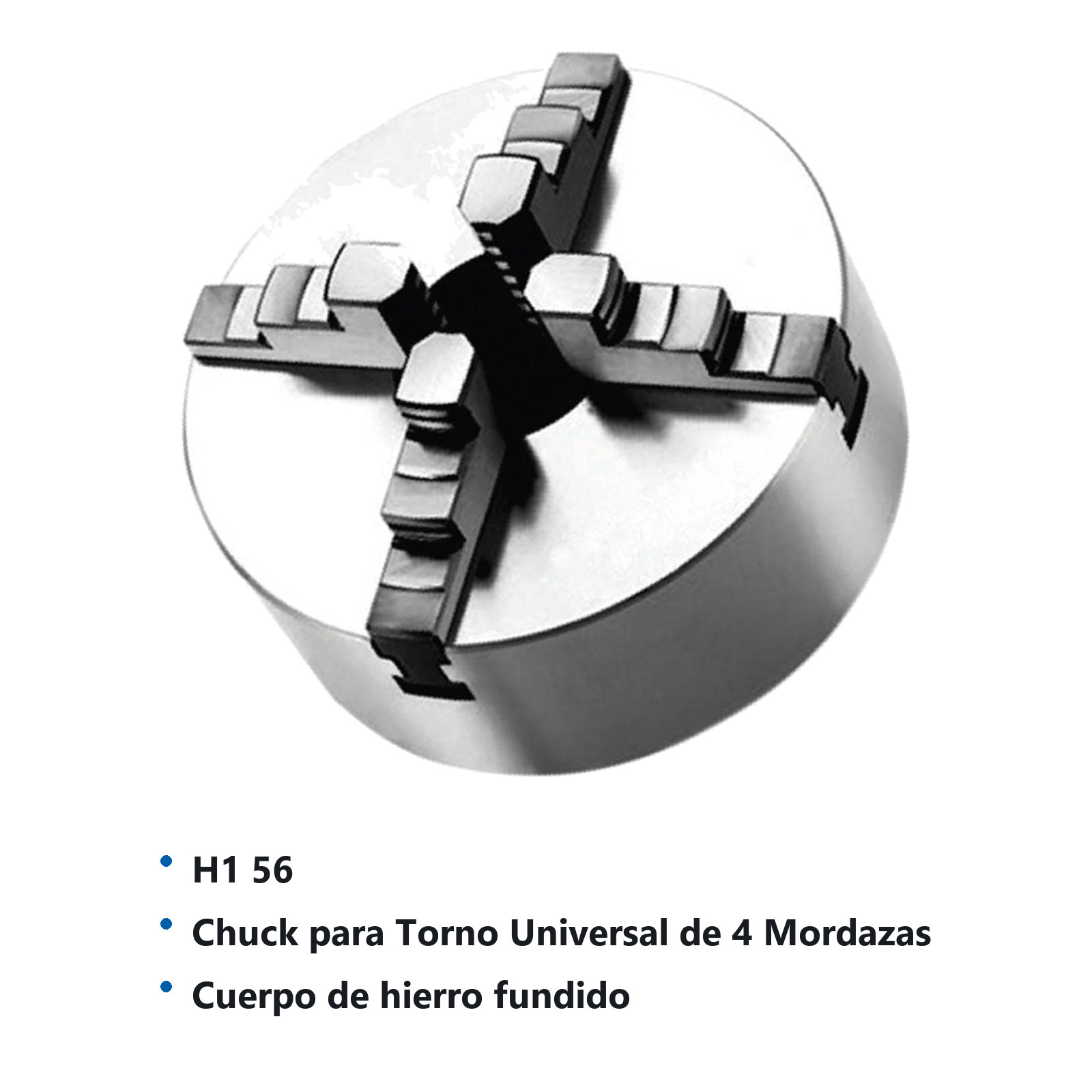 CHUCK 10" 4 MORDAZAS UNIVERSAL - Imagen 2
