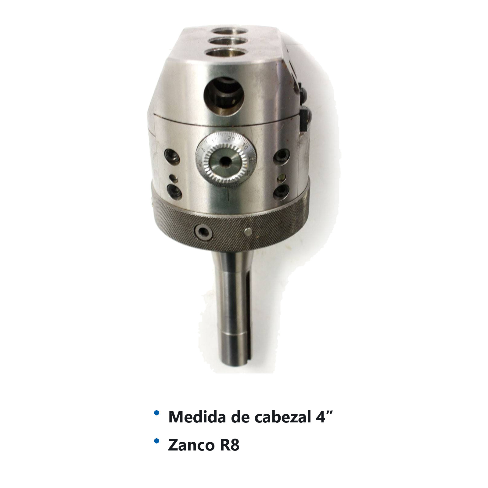 BORING AUTOMATIC HEAD / CABEZA D/MANDRINADO C/R-8 4" - Imagen 2