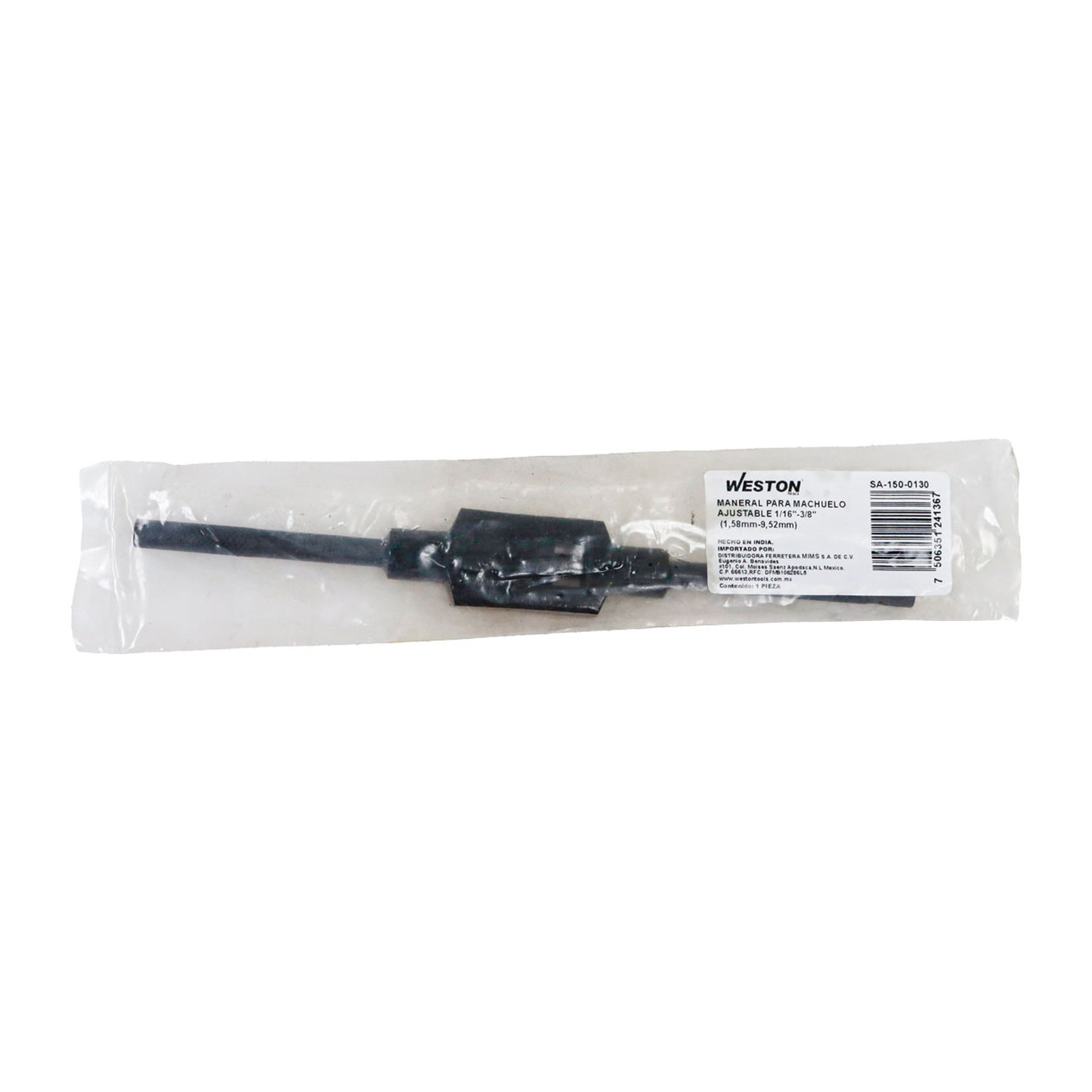 MANERAL P/MACHUELO 1/16"- 3/8" AJUSTABLE (1,58MM - 9,52MM) - Imagen 4