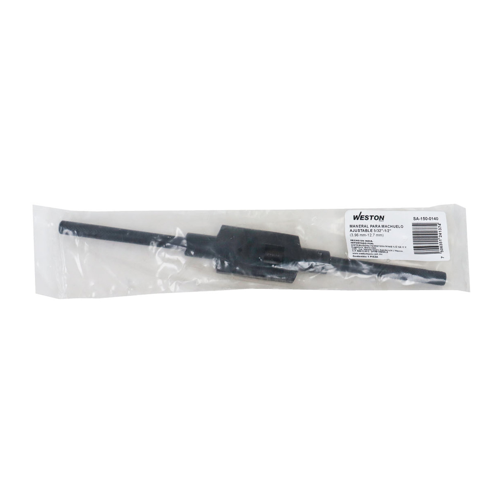 MANERAL P/MACHUELO 5/32" - 1/2" AJUSTABLE (3,96MM - 12,70MM) - Imagen 4