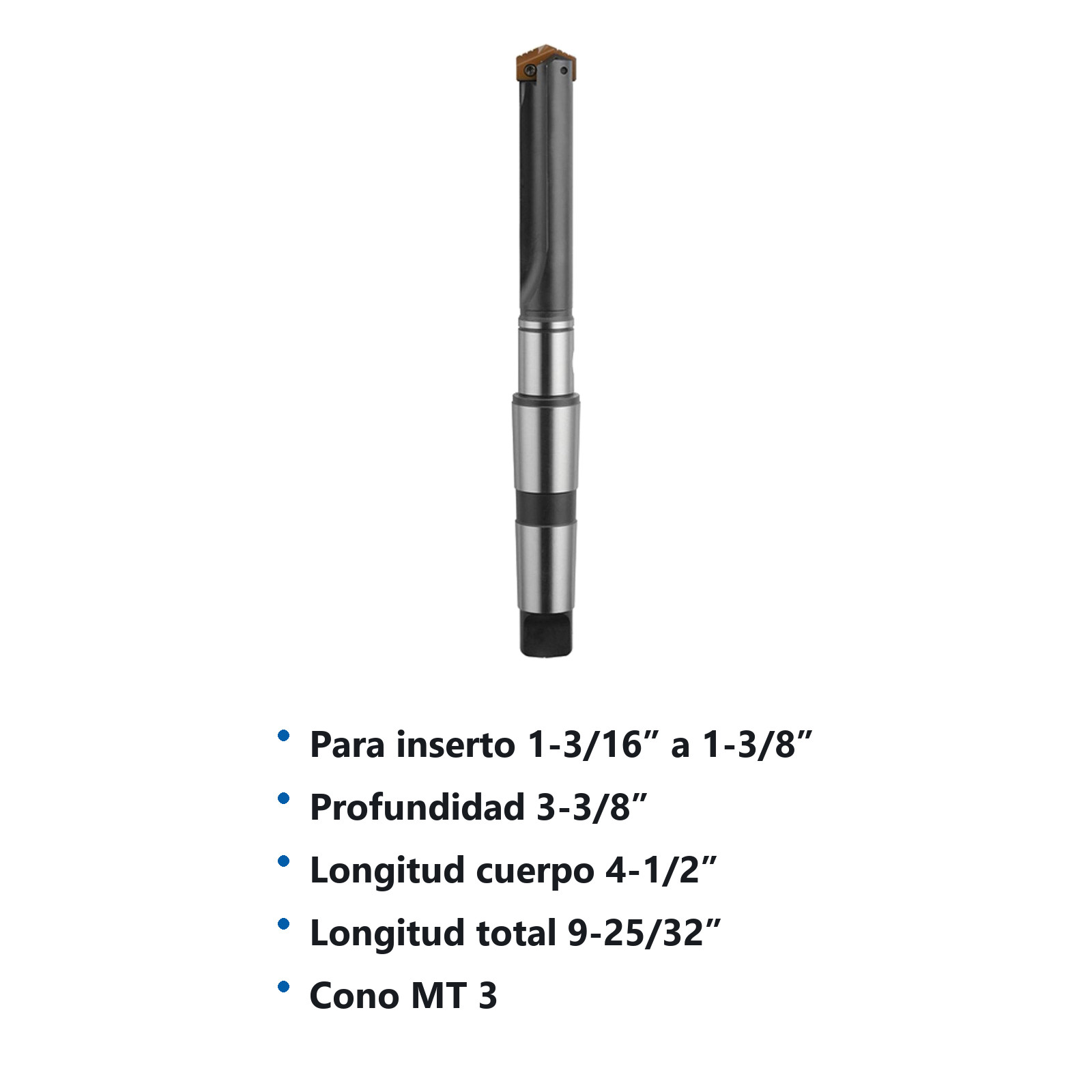 HOLDER BROCA CONICA FRACC. 1-3/16" A 1-3/8" - Imagen 2