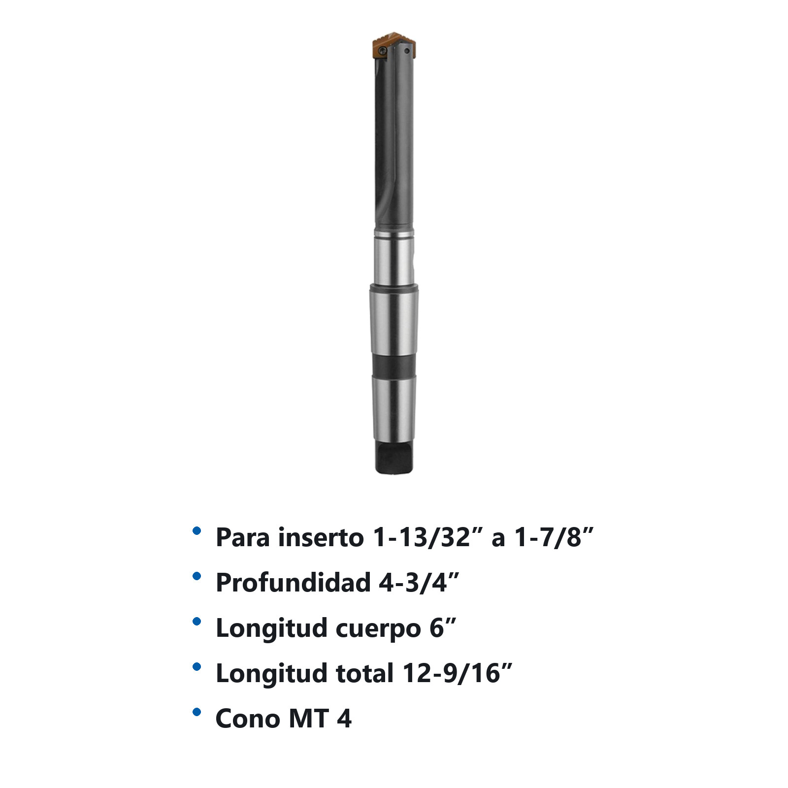 HOLDER BROCA CONICA FRACC. 1-13/32" A 1-7/8" - Imagen 2