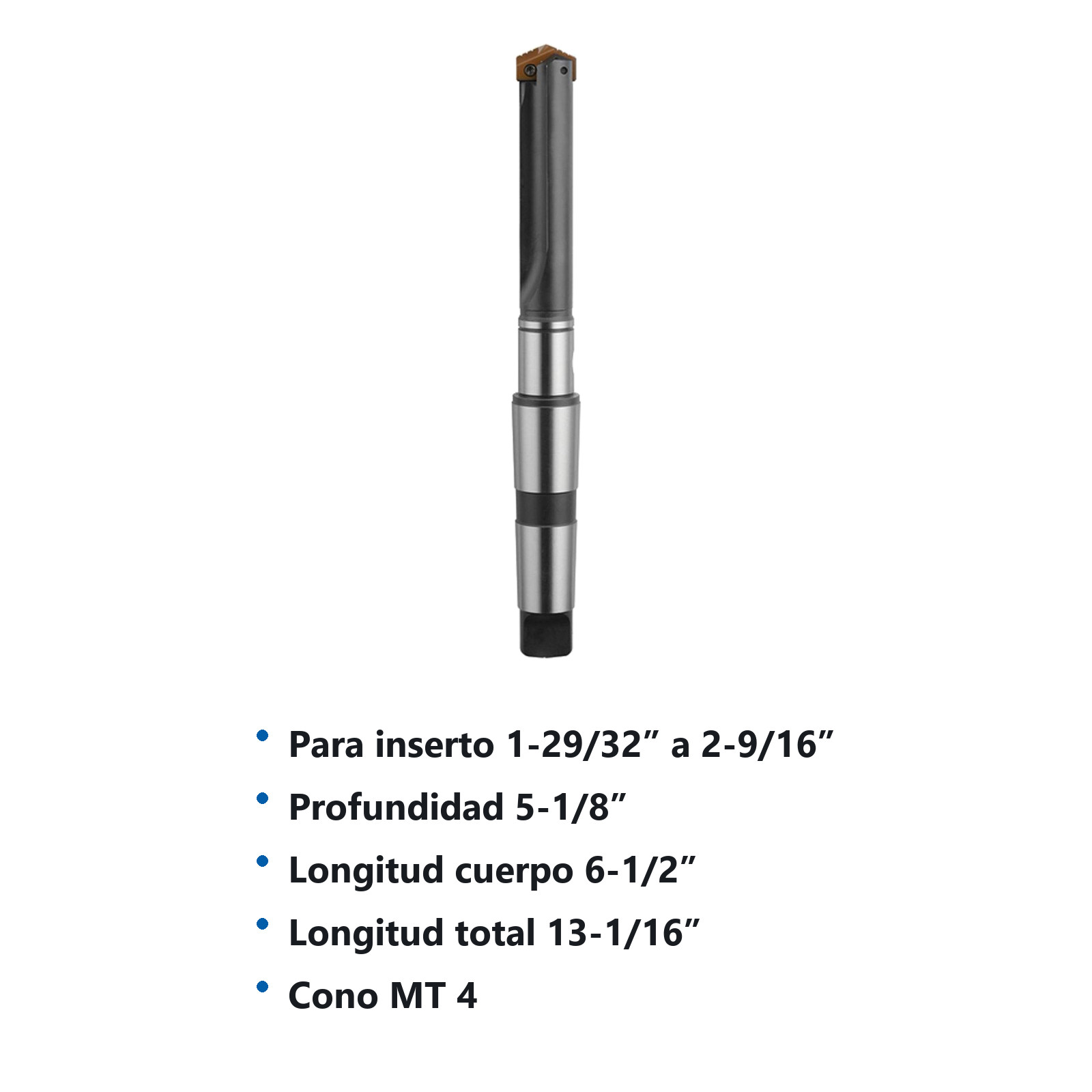 HOLDER BROCA CONICA FRACC. 1-29/32" A 2-9/16" - Imagen 2
