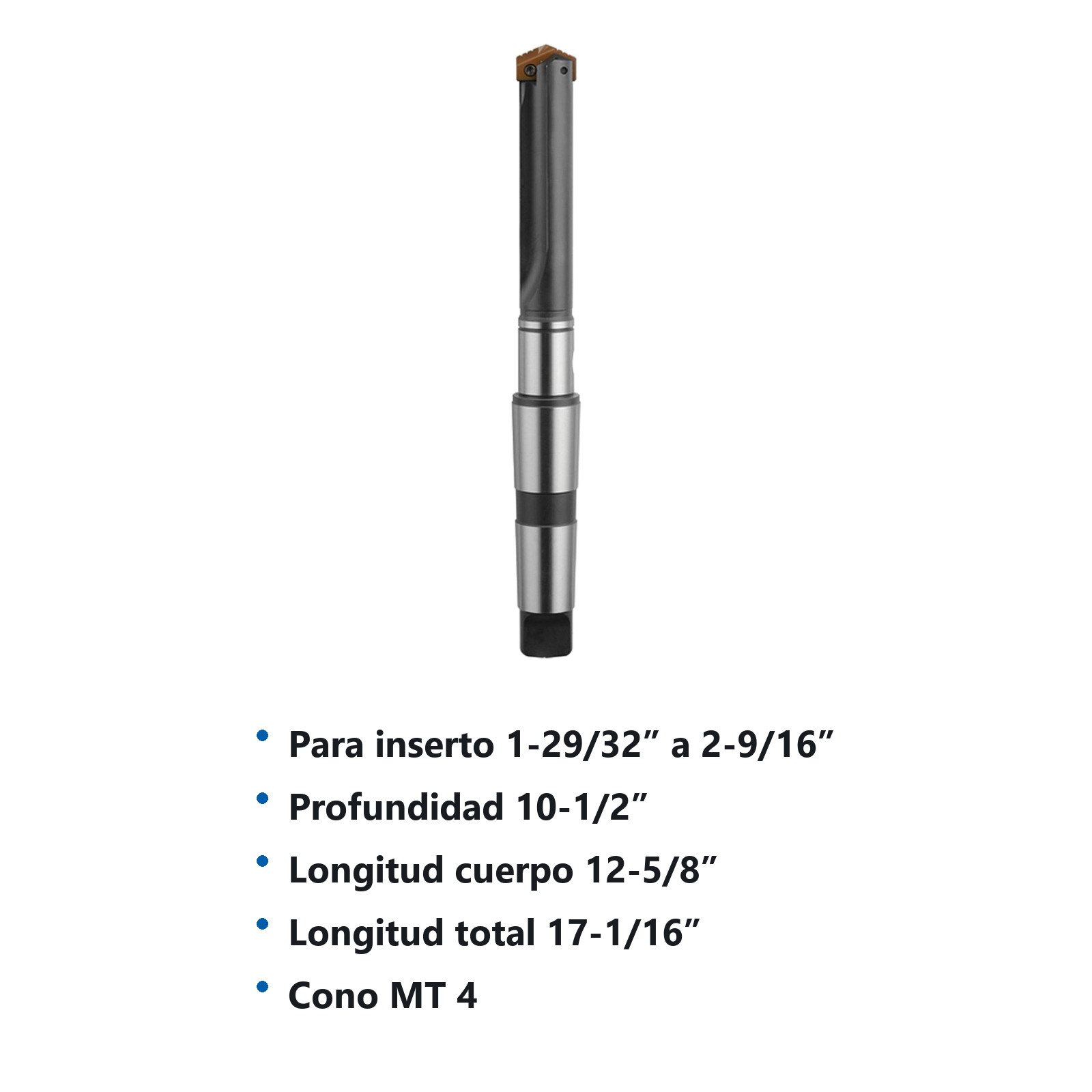HOLDER BROCA CONICA FRACC. 1-29/32" A 2-9/16" XL - Imagen 2