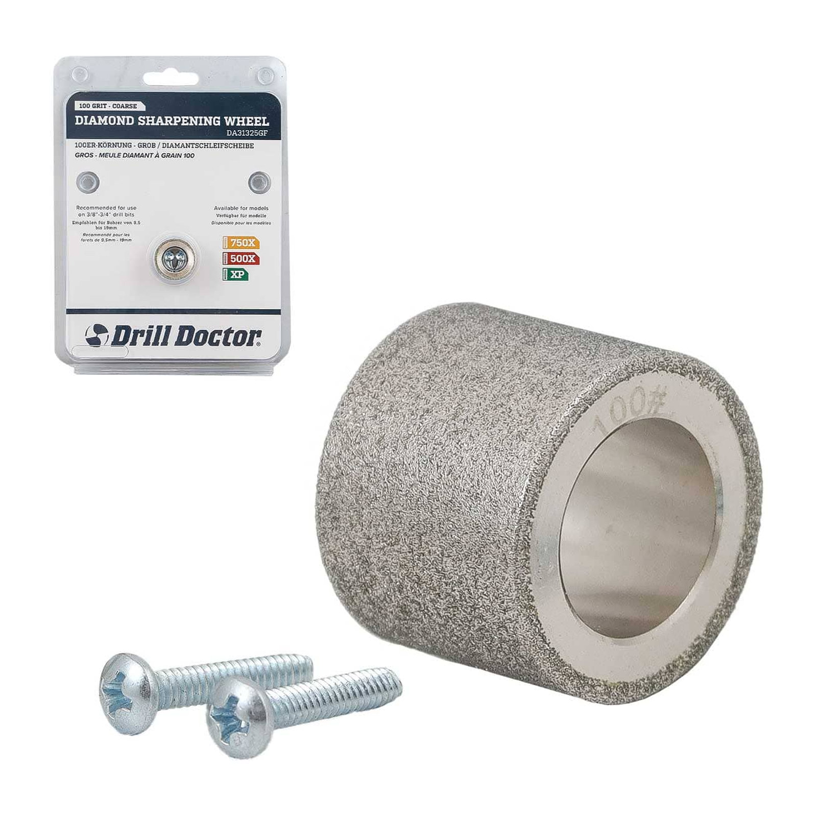 Piedra para Afilar Grano 180 Drill Doctor