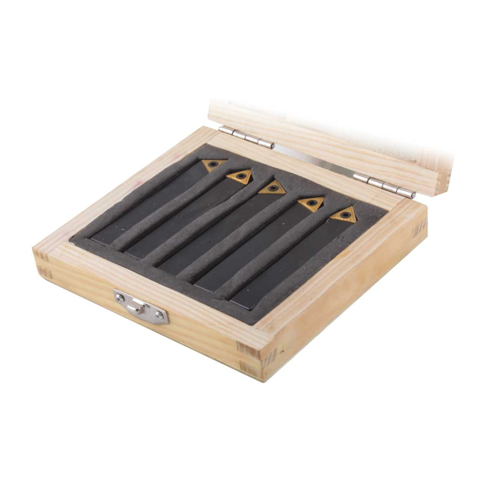 Juego de Portainsertos WESTON con Insertos TCMT21.51 Zanco 3/8" 5 Piezas