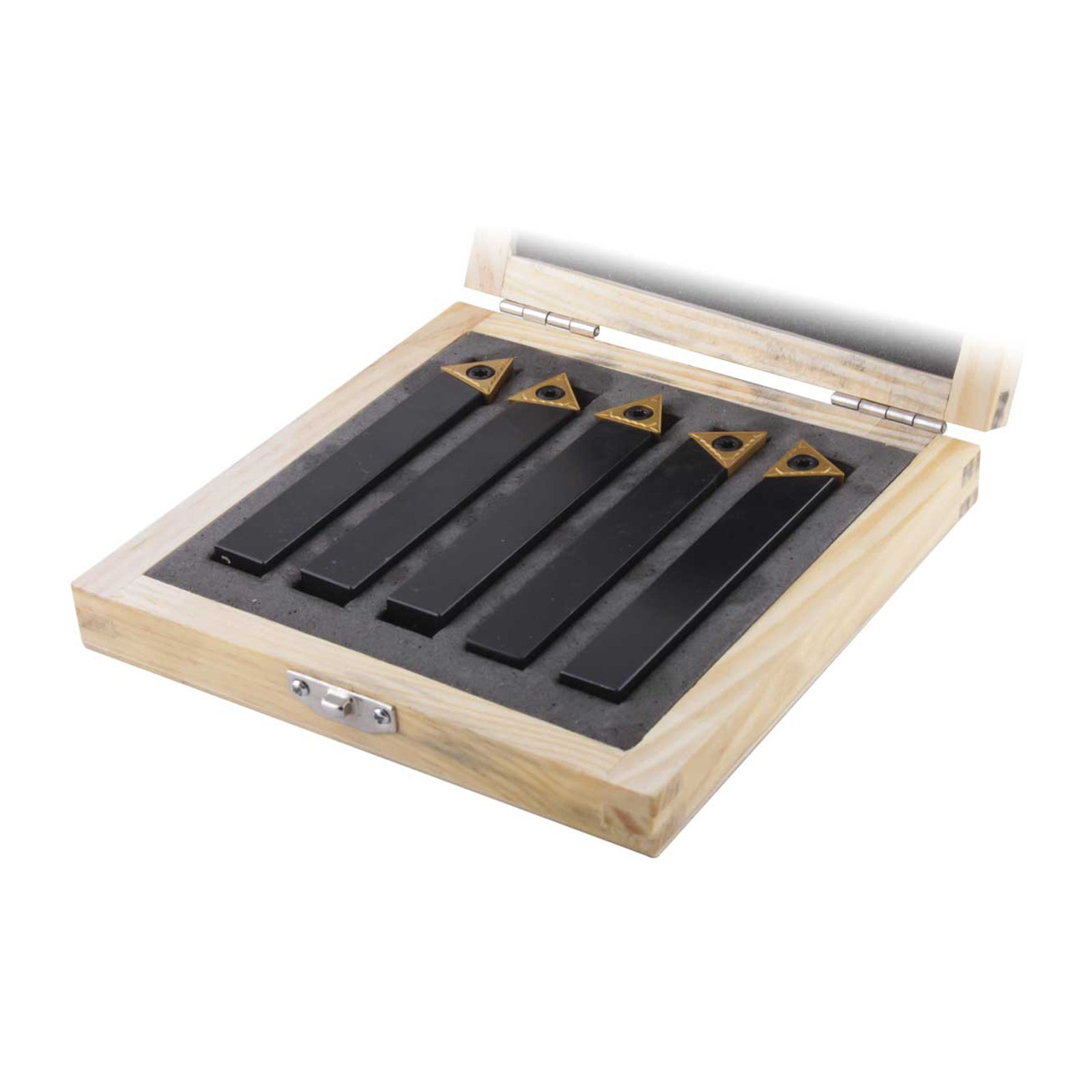 Juego de Portainsertos Weston 5 Piezas Zanco 1/2" con Inserto TCMT32.51