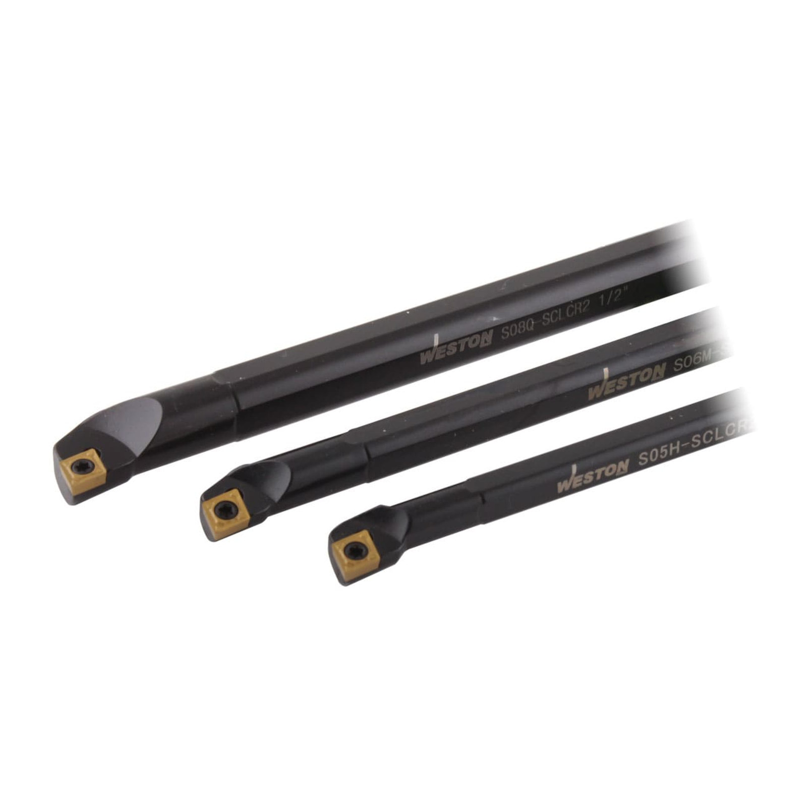 Juego de Barras Interiores SCLC con Insertos CCMT21.51 - 3 Piezas Weston