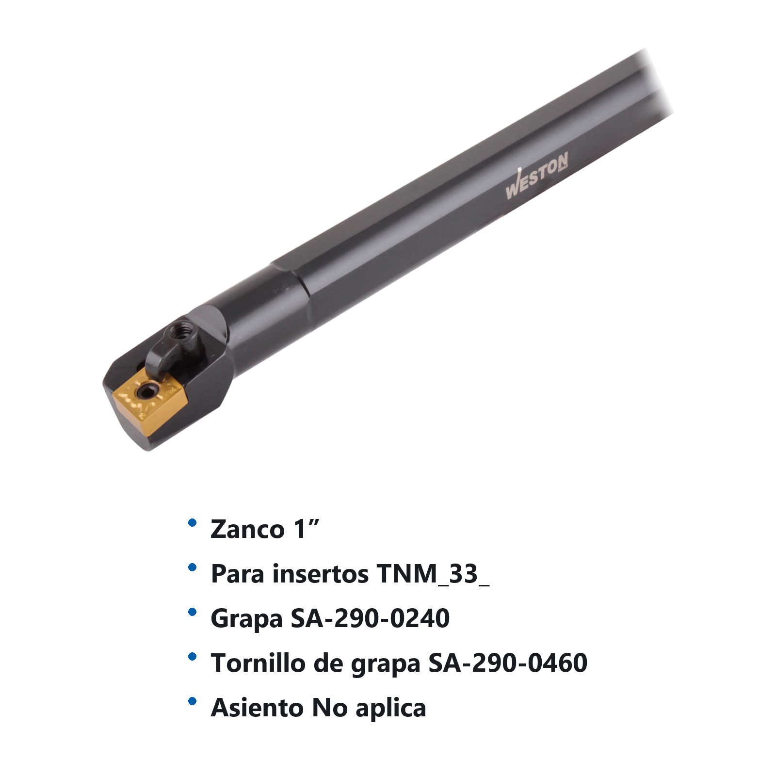 BARRA INTERIOR MTFNR3 S16T 1" C/TNMG332 - Imagen 2