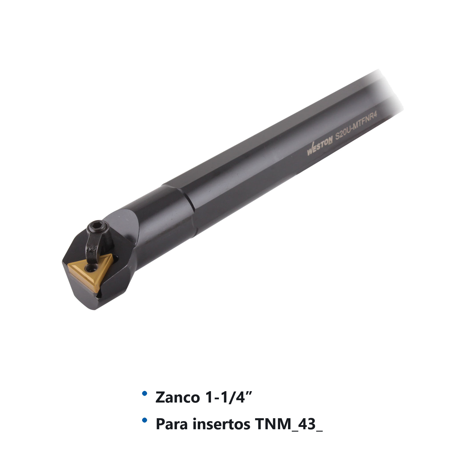 BARRA INTERIOR MTFNR4 S20U 1-1/4" C/TNMG432 - Imagen 2