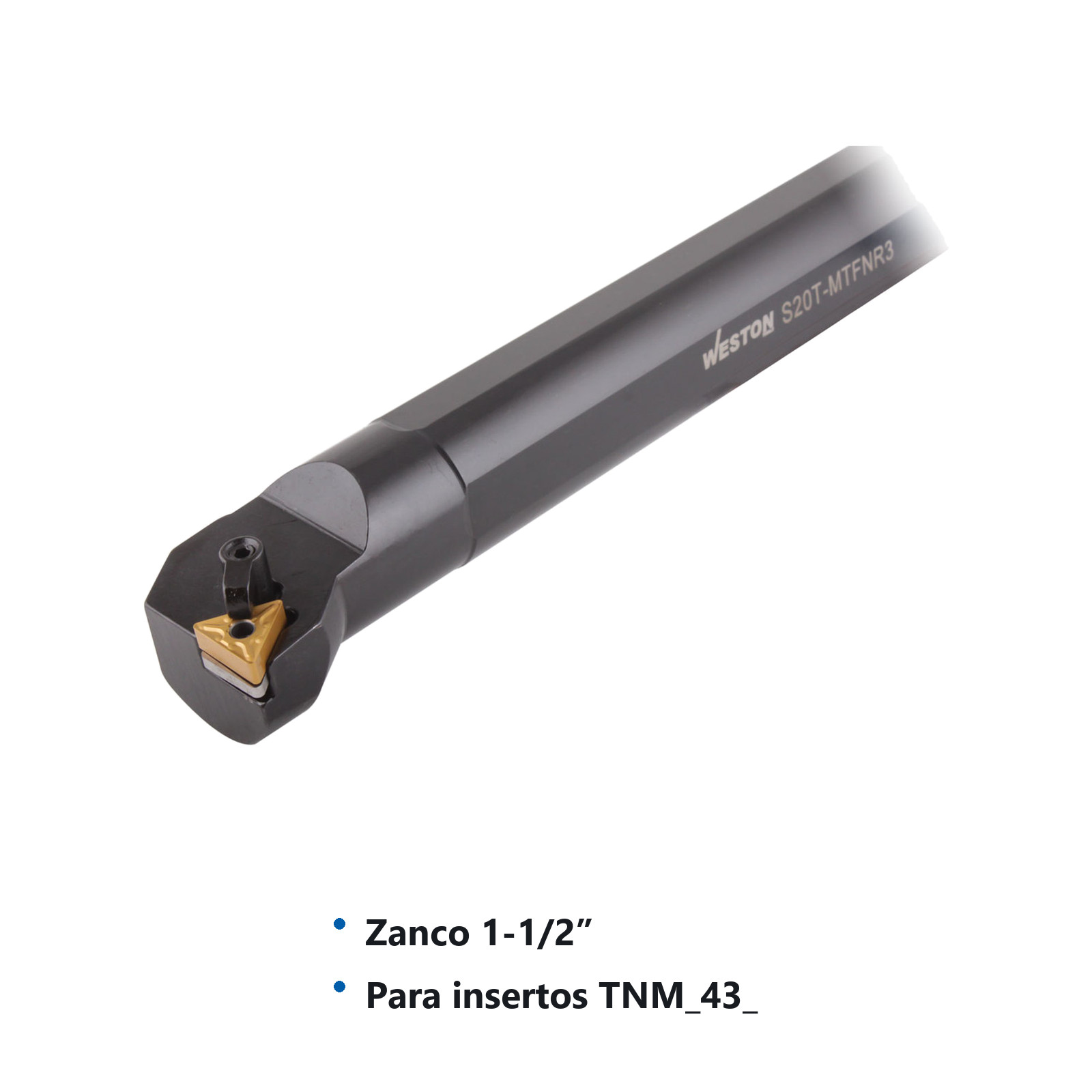 BARRA INTERIOR MTFNR4 S24U 1-1/2" C/TNMG432 - Imagen 2