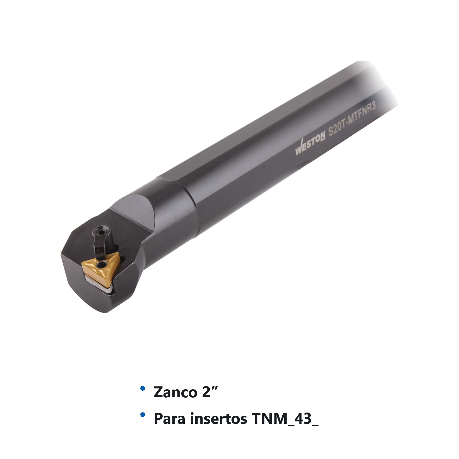 BARRA INTERIOR MTFNR4 S32U 2" C/TNMG432 - Imagen 2