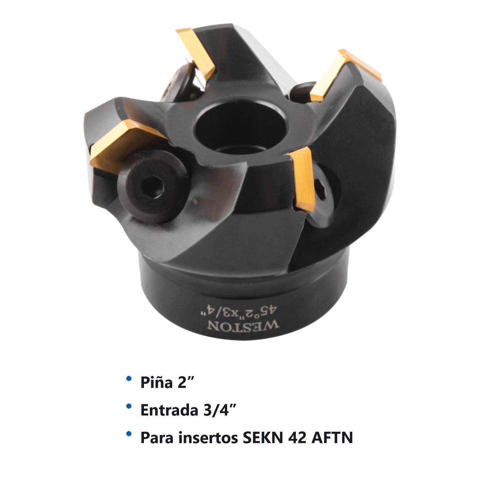 CORTADOR SE ENTRADA 3/4" PIÑA 2" 45° P/SEKN42AFTN - Imagen 2