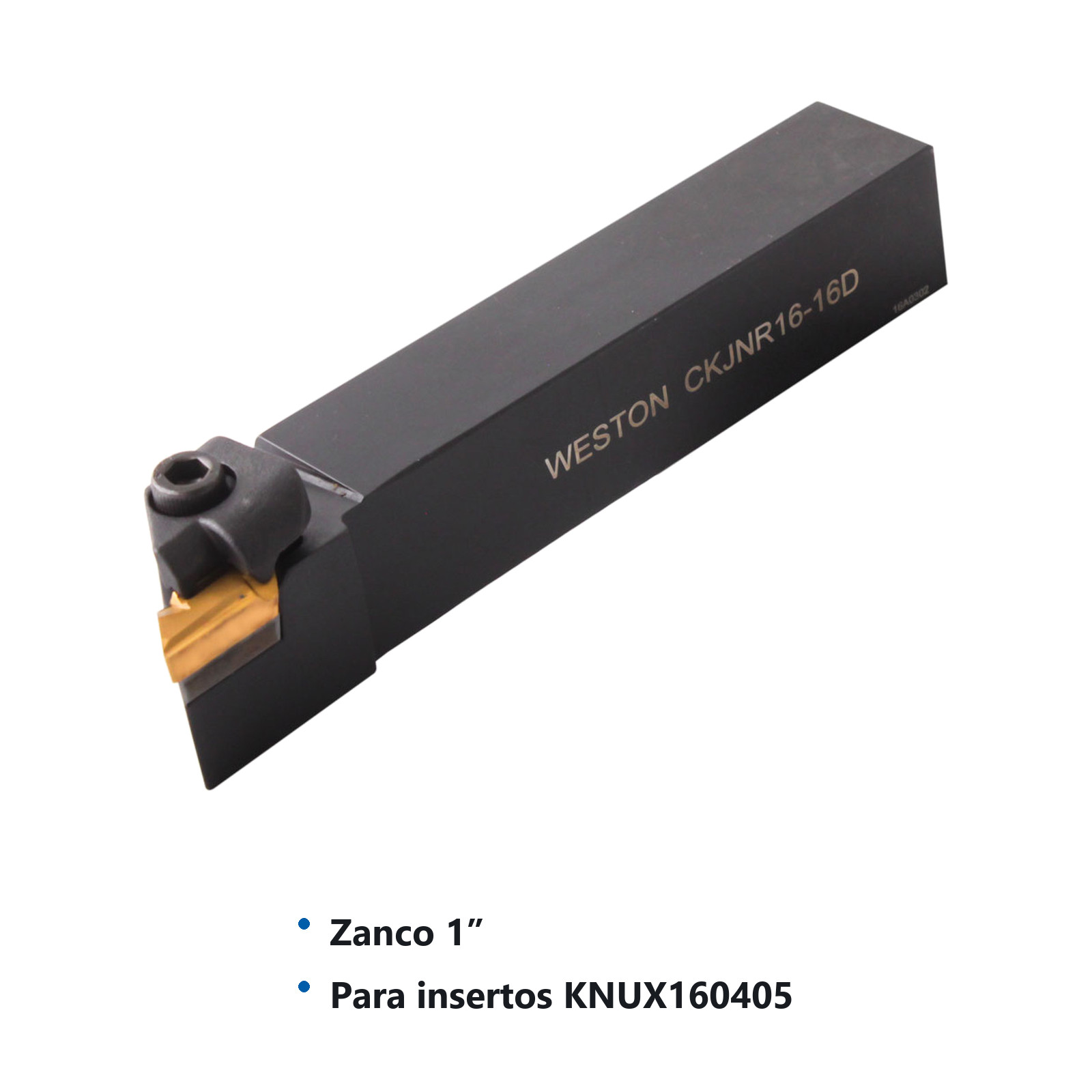 PORTA INSERTO CKJNR16-16D 1" P/KNUX160405R - Imagen 2