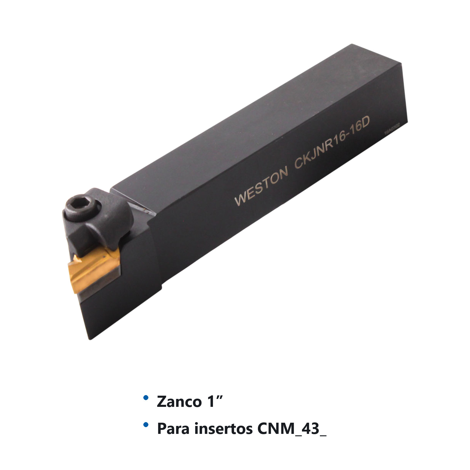 PORTA INSERTO MCLNR16-4C 1" C/CNMG432 - Imagen 2