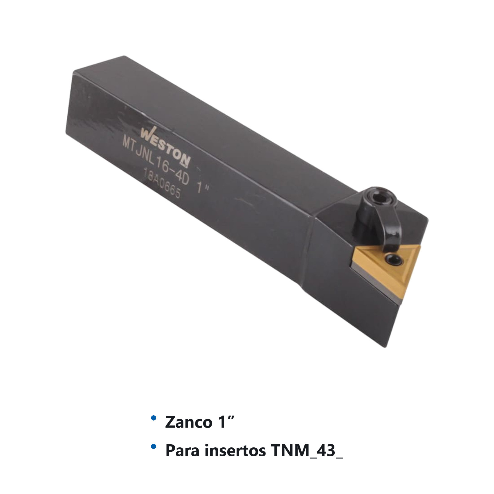 PORTA INSERTO MTJNL16-4D 1" C/TNMG432 - Imagen 2