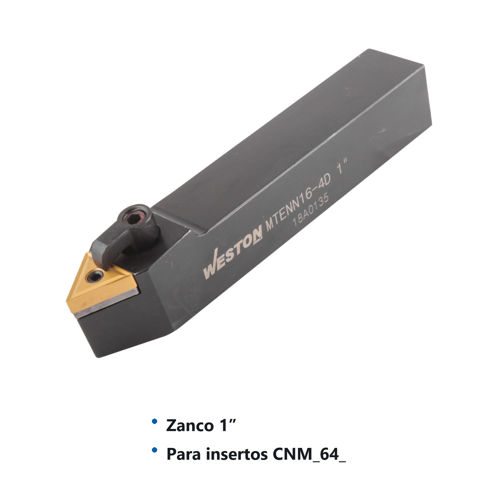 PORTA INSERTO MCLNR16-6D 1" C/CNMG643 - Imagen 2