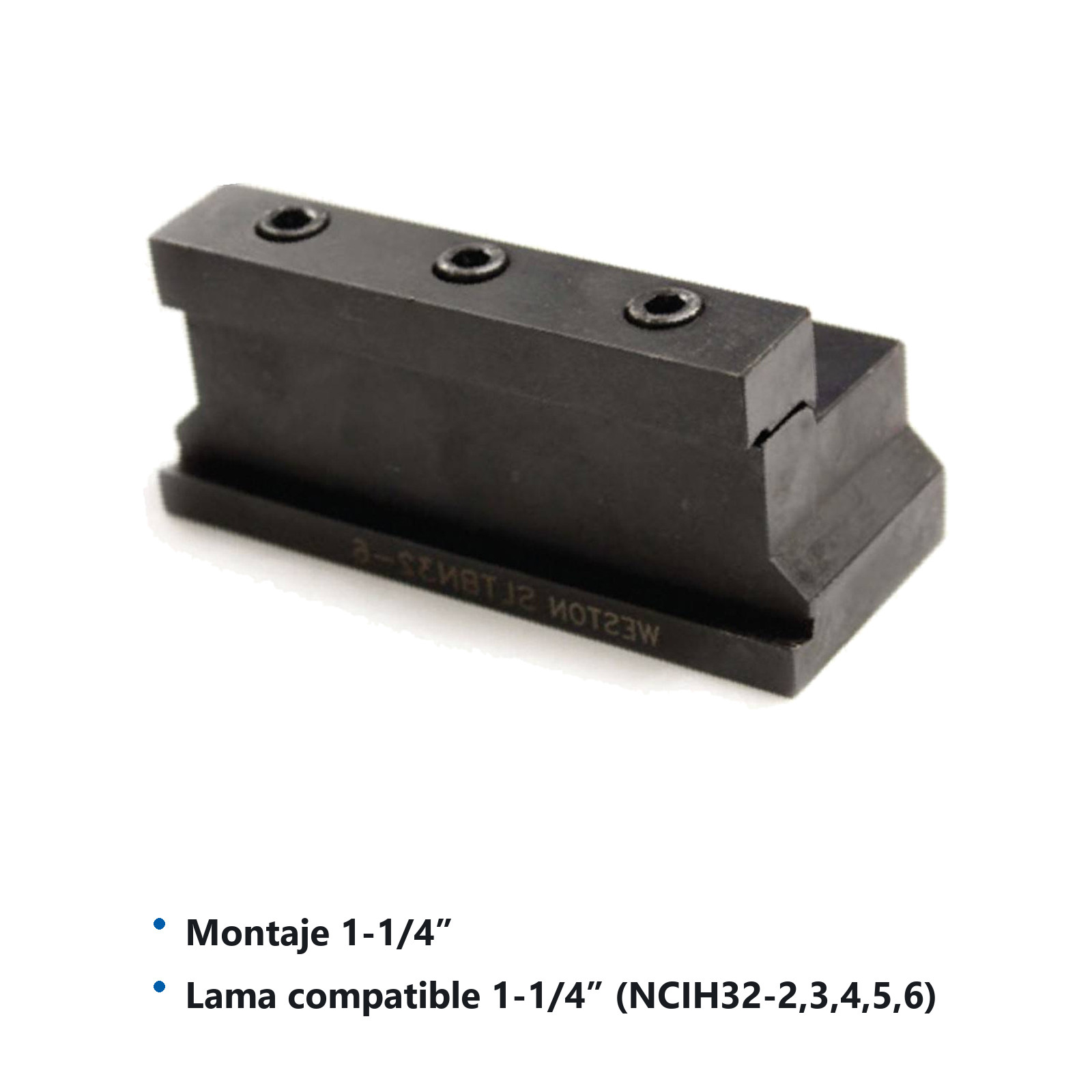 BLOCK P/LAMA ALTURA 1 1/4" - Imagen 2