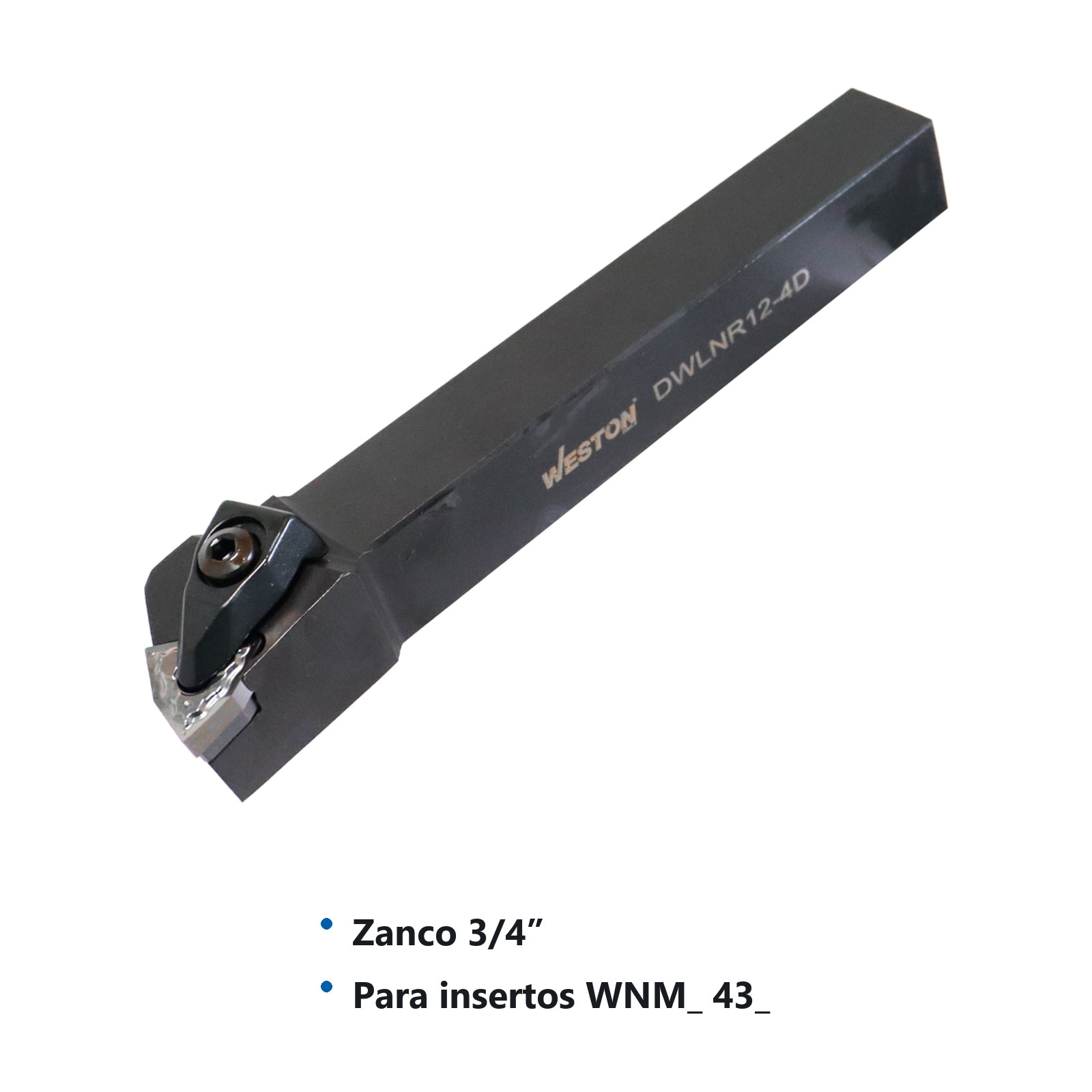 PORTA INSERTO DWLNR 12-4D 3/4" P/WNMG 432 - Imagen 2