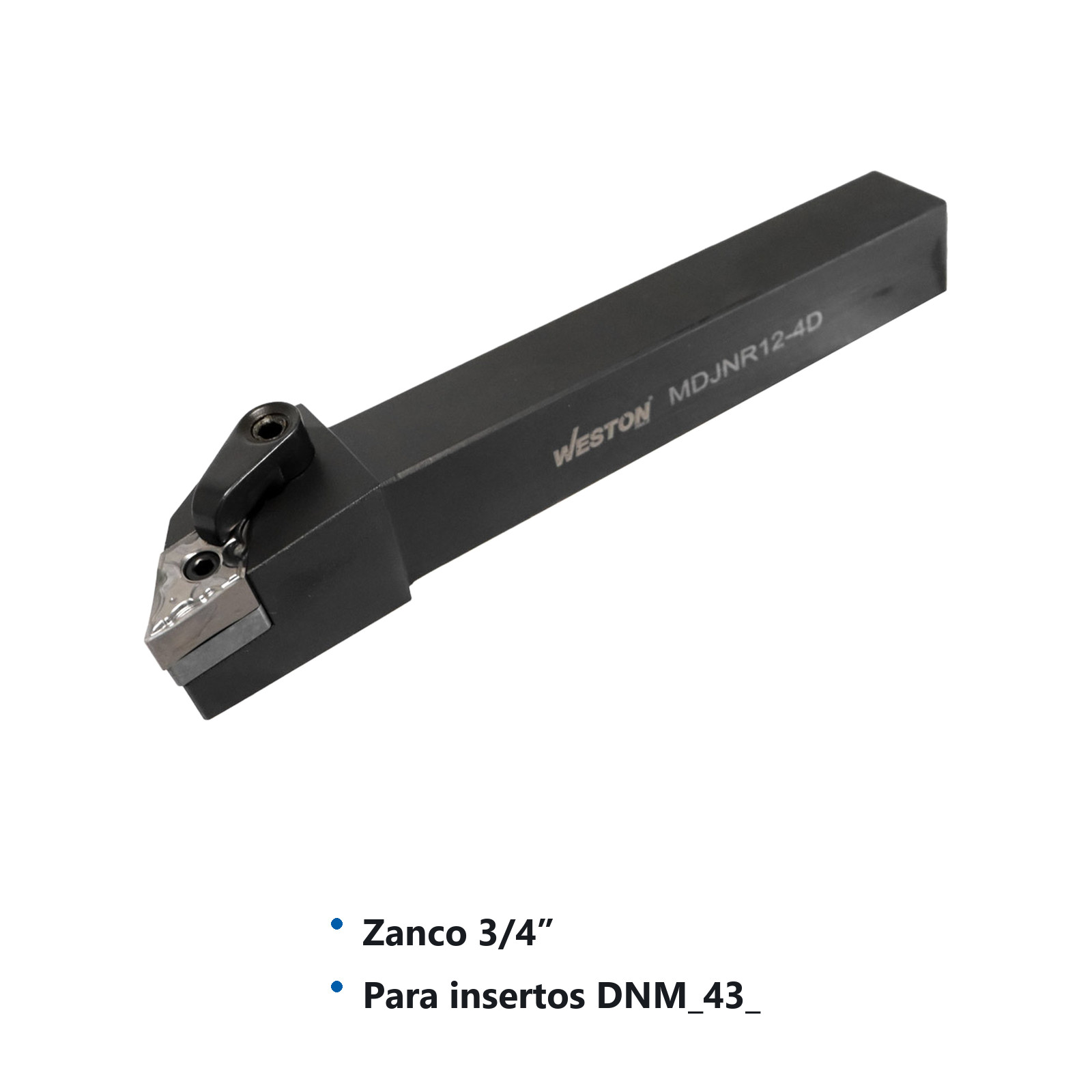 PORTA INSERTO MDJNR 12-4D 3/4" P/DNMG432 - Imagen 2