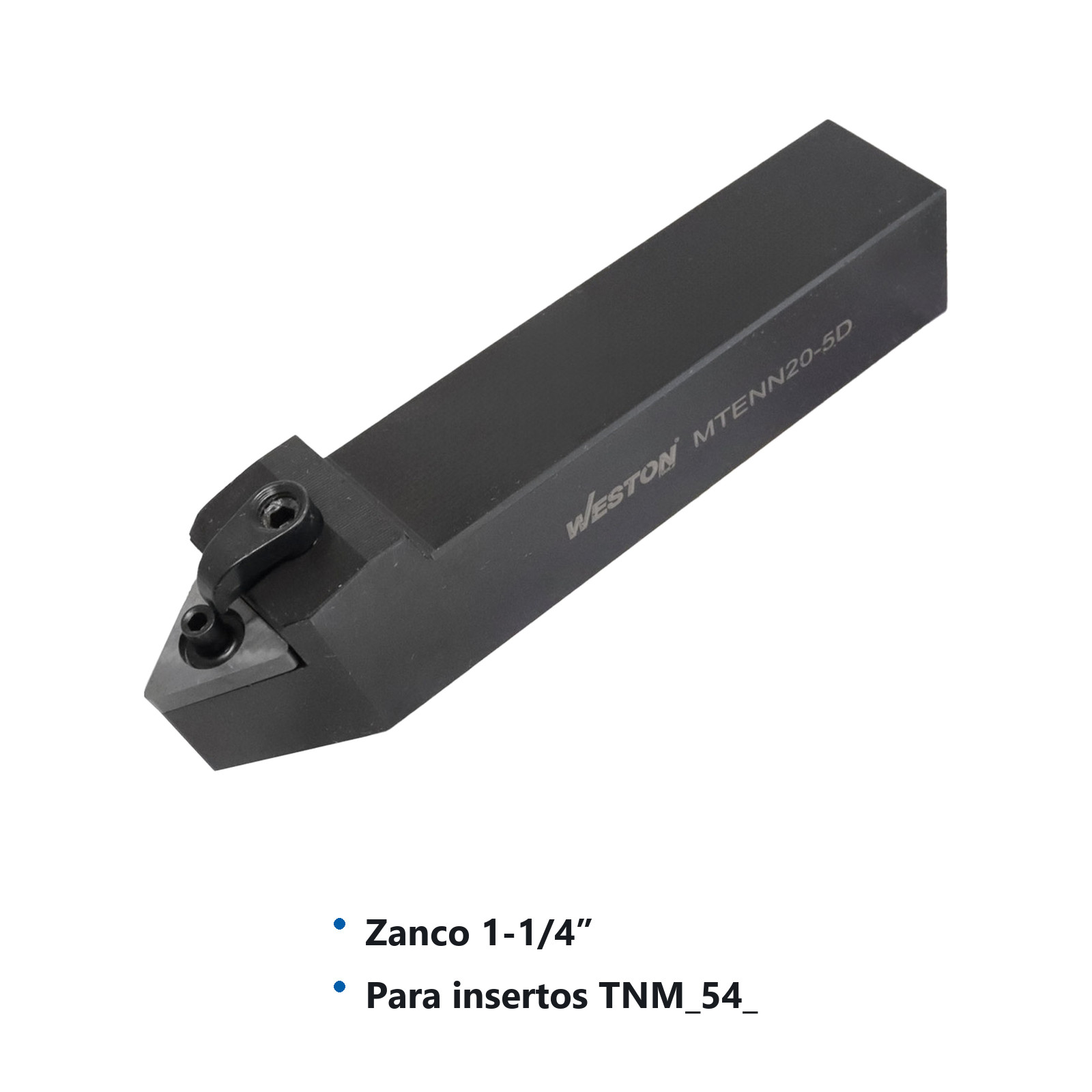 PORTA INSERTO MTENN20-5D 1-1/4" P/TNMG542 - Imagen 2