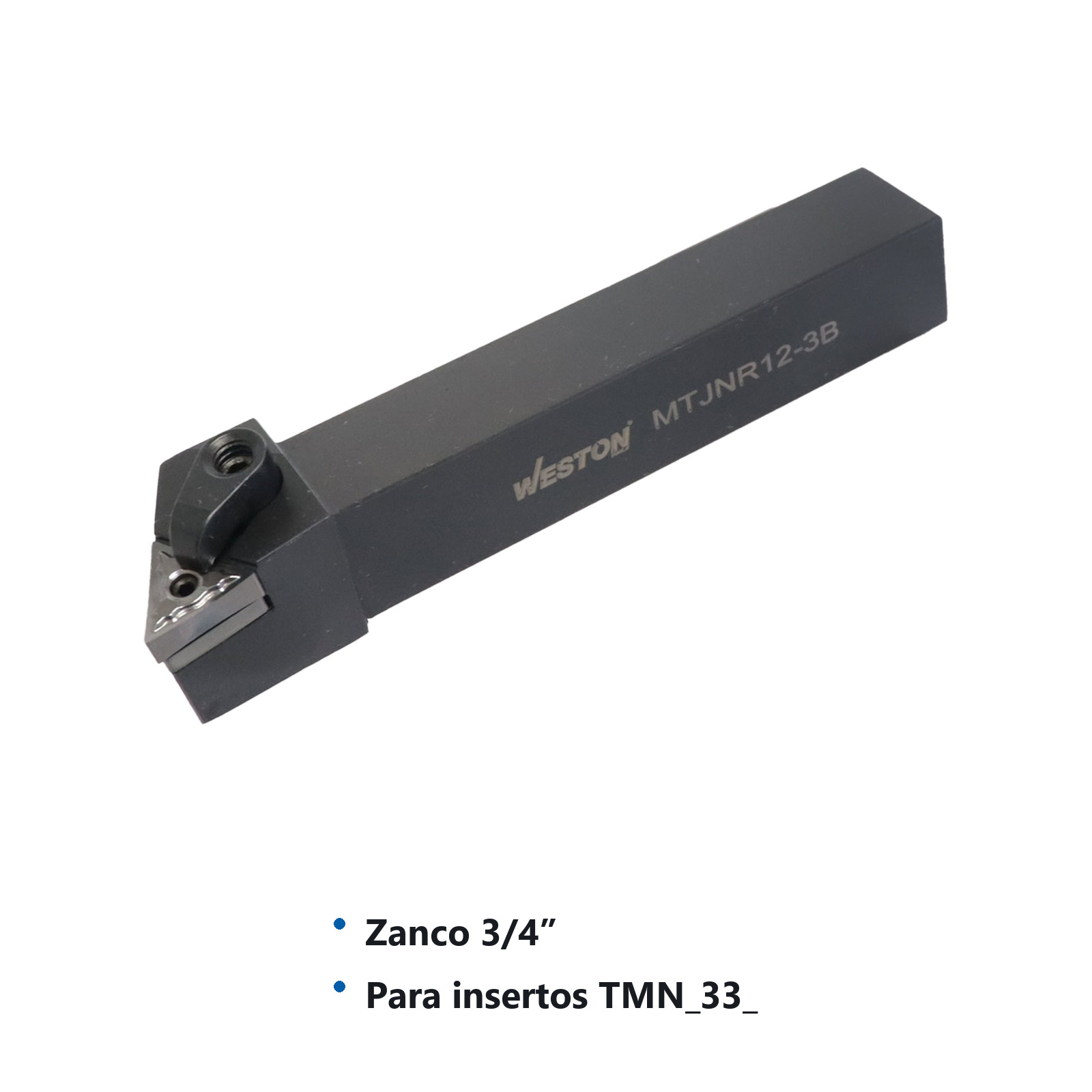 PORTA INSERTO MTJNR 12-3B 3/4" P/TNMG 332 - Imagen 2