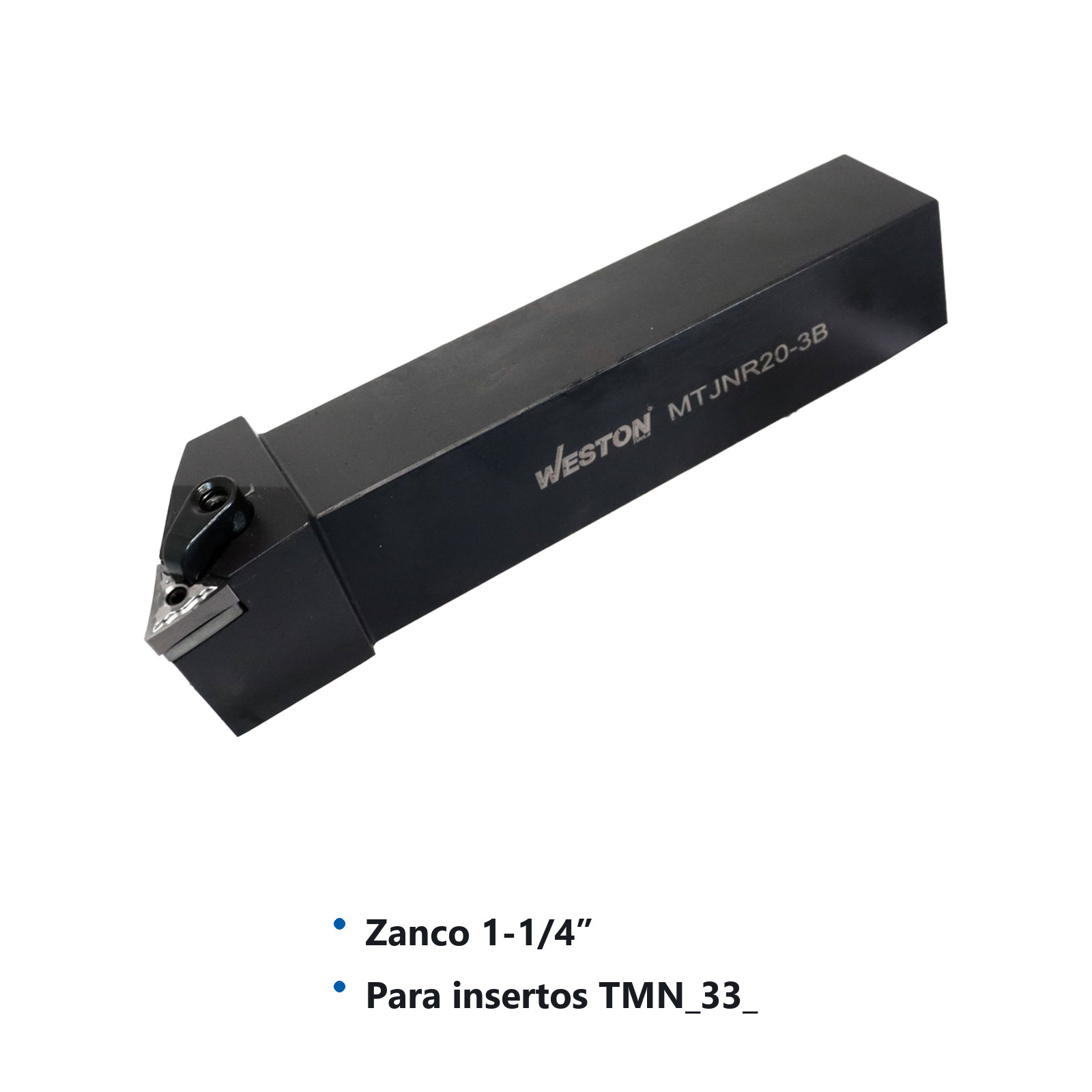 PORTA INSERTO MTJNR 20-3B 1-1/4" P/TMNG 332 - Imagen 2