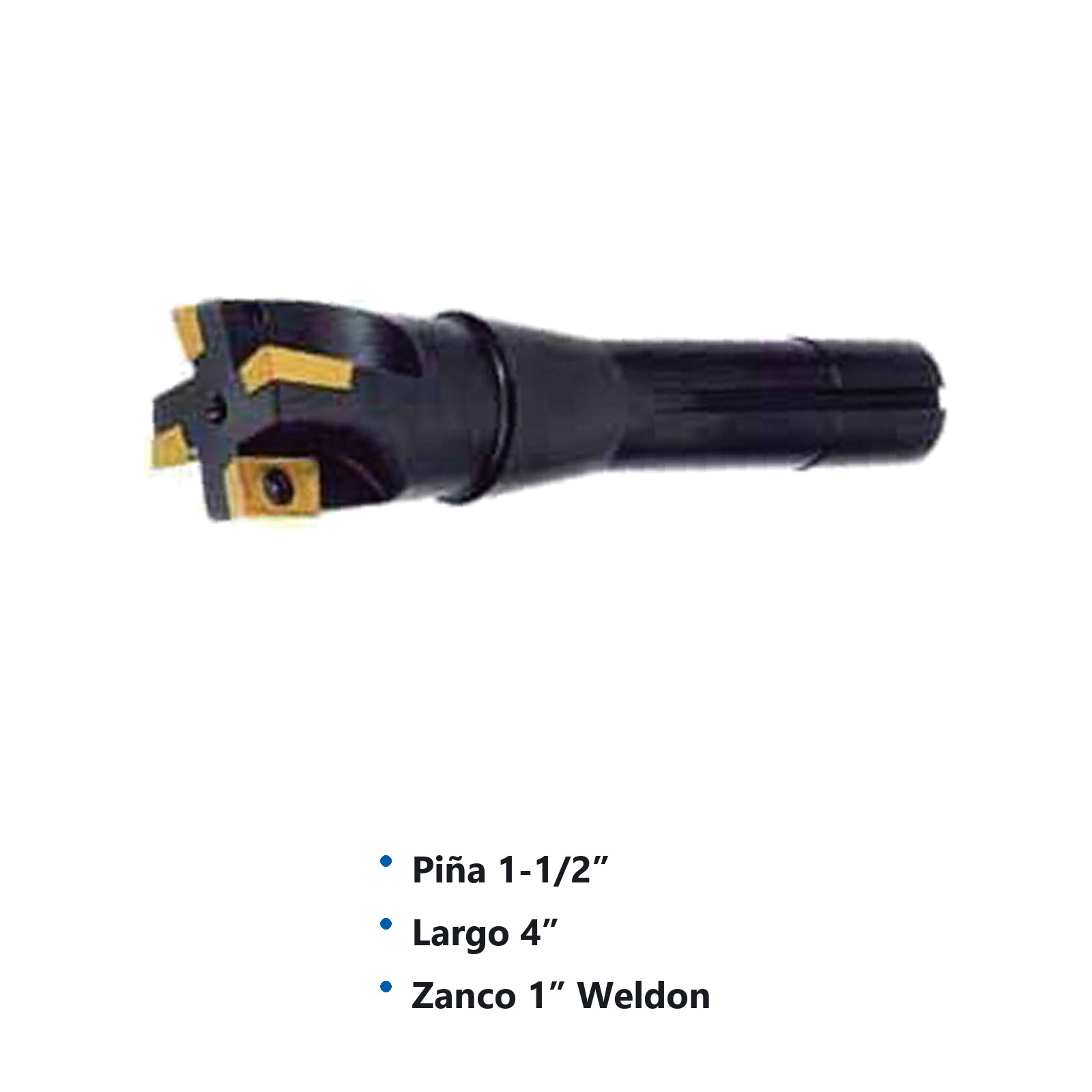 CORTADOR AP ZANCO WELDON 1" PIÑA 1-1/2" 90° P/APKT160408-PM - Imagen 2
