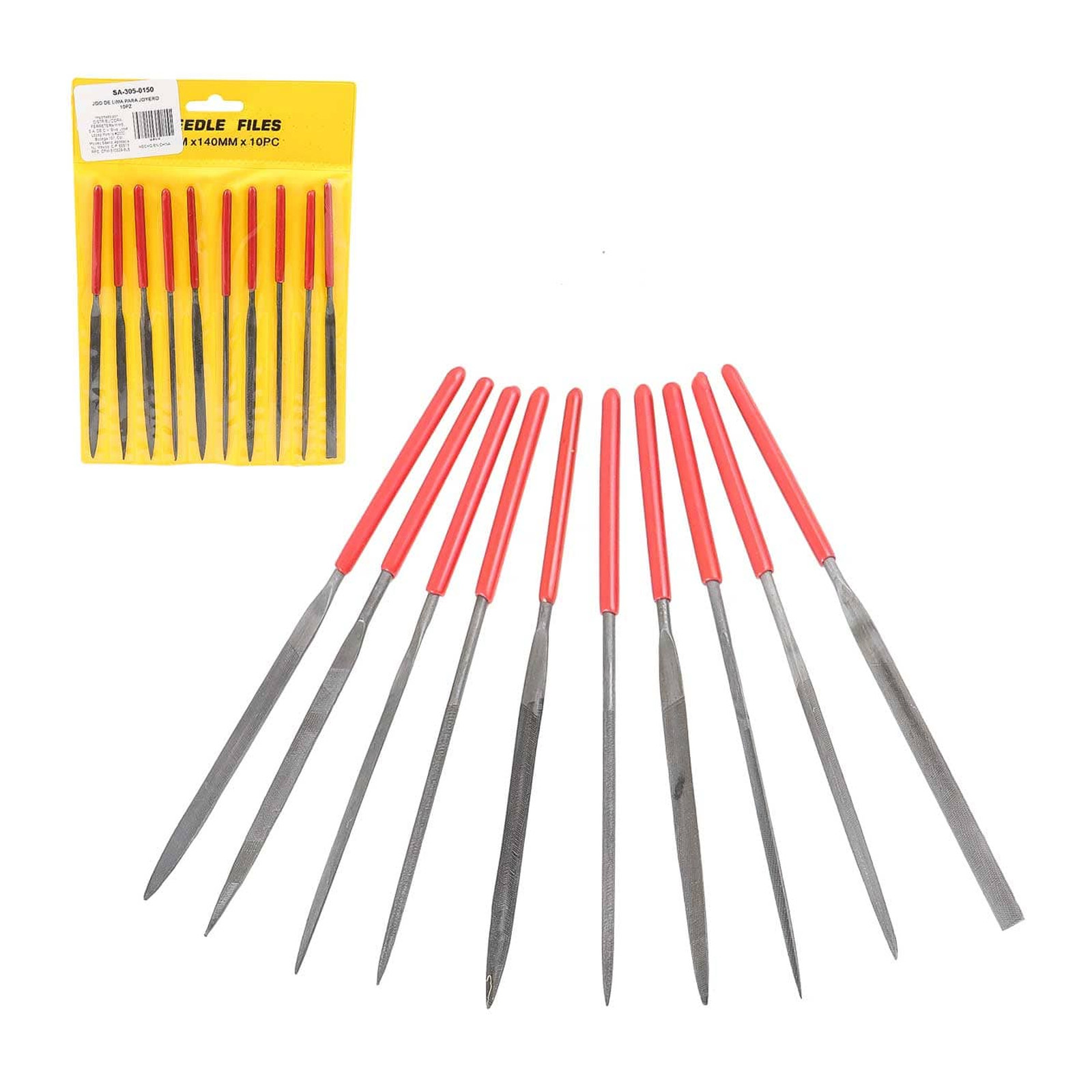 Juego de Limas para Joyero 10 Piezas Weston