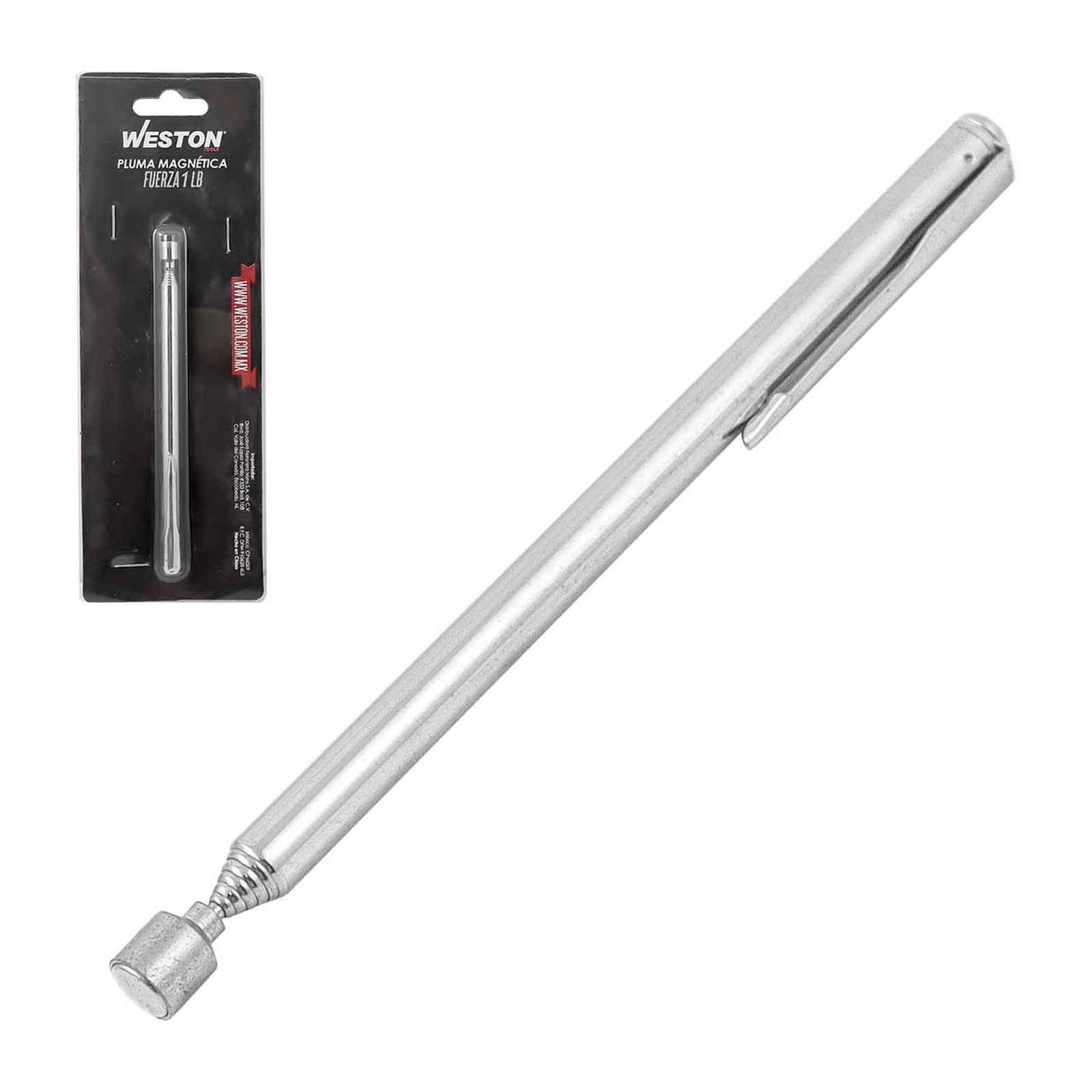 Pluma Magnética Sencilla 450 g Weston