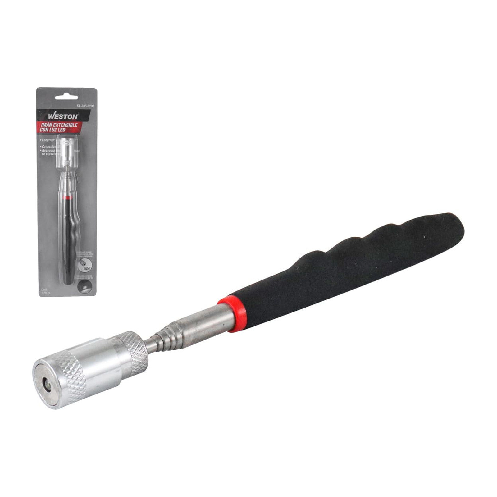 Imán Extensible con Luz LED 2.2 kg Weston