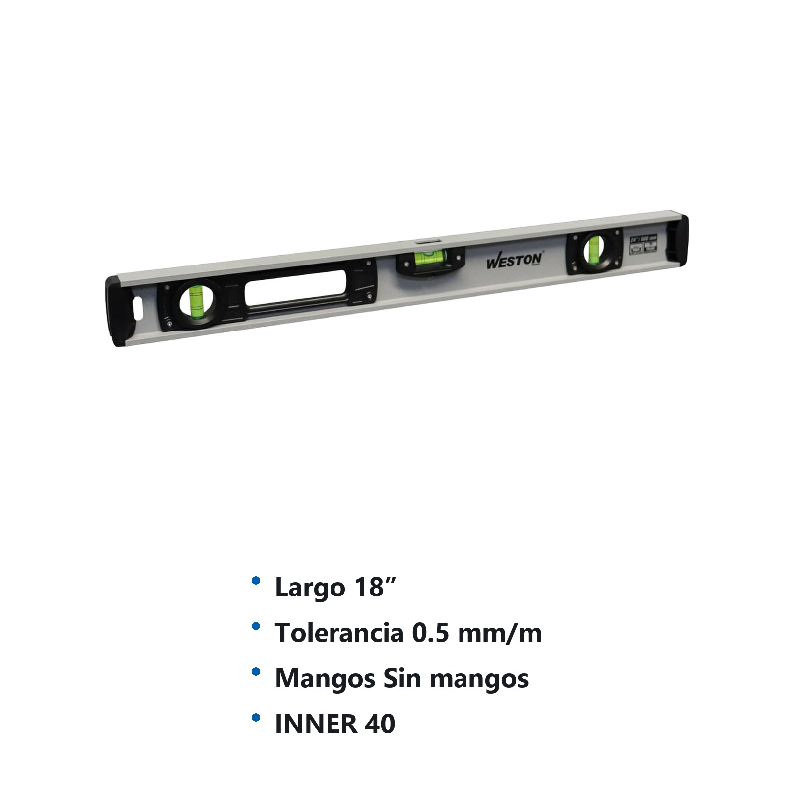 NIVEL DE ALUMINIO 18" - Imagen 4