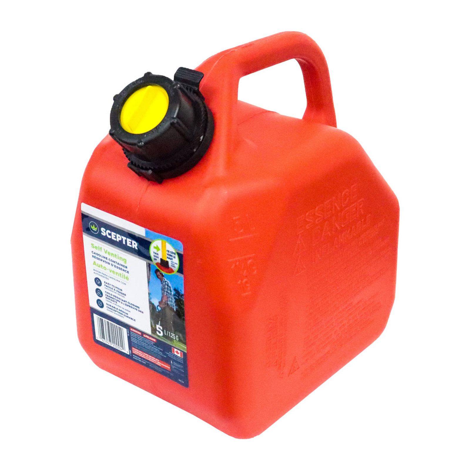 TANQUE DE GASOLINA 1.25GL / 5L SCEPTER - Imagen 2