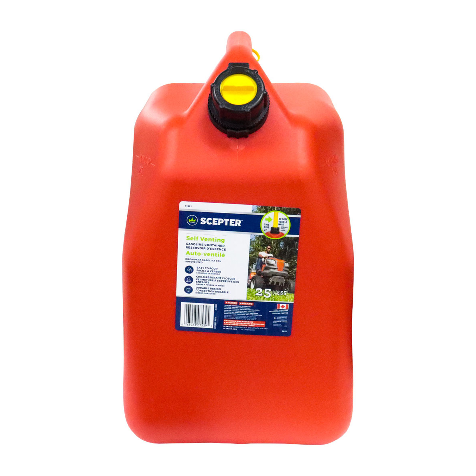 TANQUE DE GASOLINA 6.6GL / 25L SCEPTER - Imagen 4