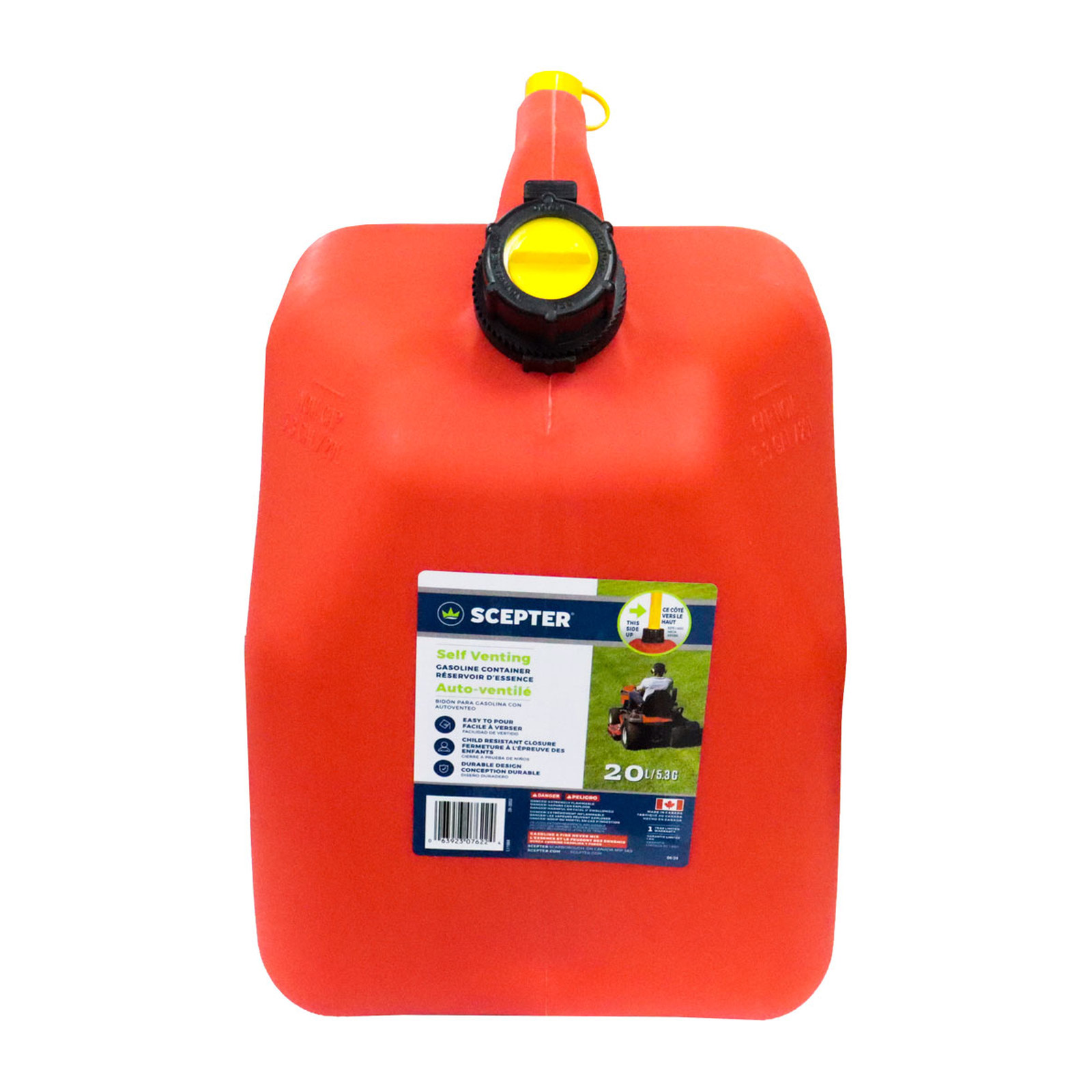 TANQUE DE GASOLINA 5.3GL / 20L SCEPTER - Imagen 4