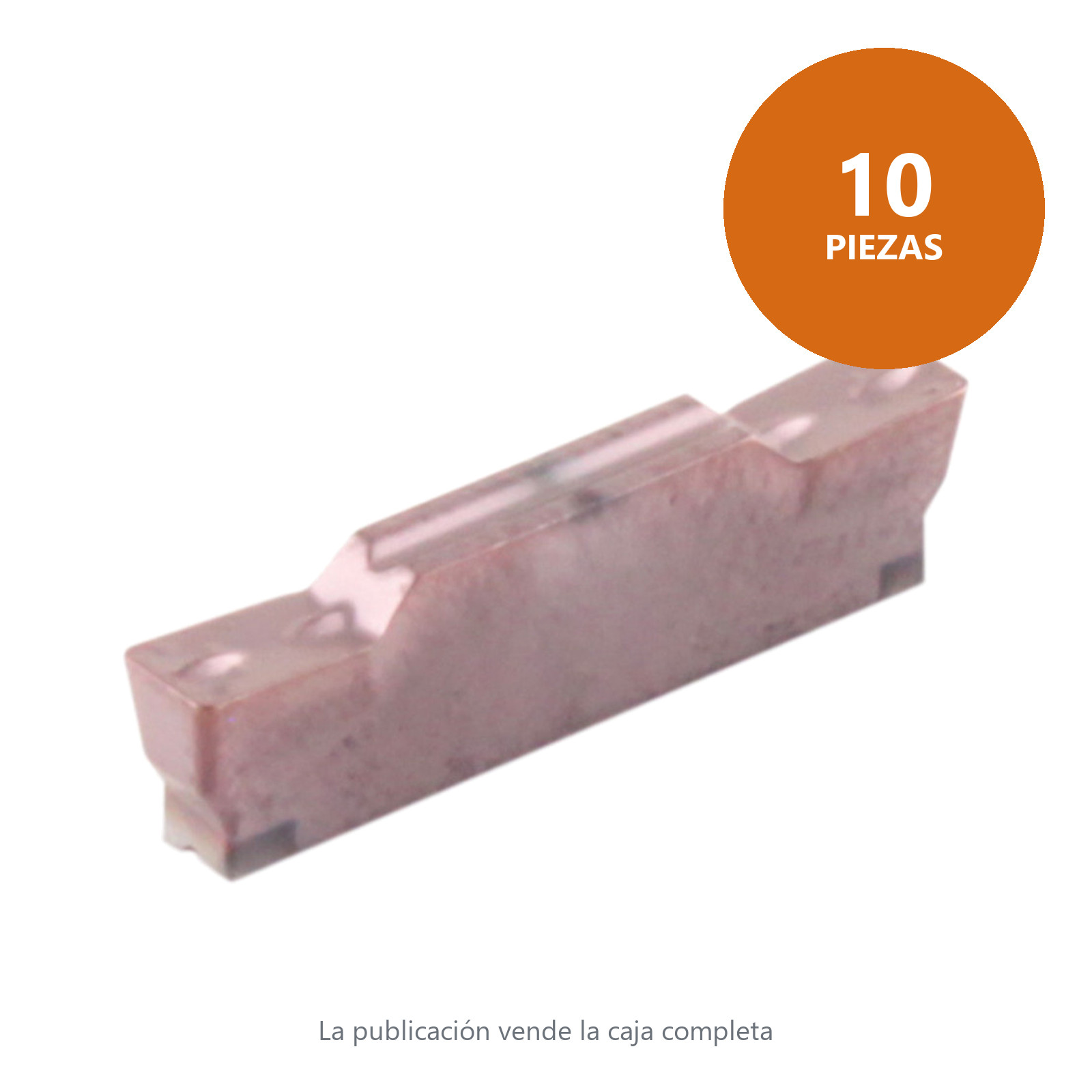 INSERTO RANURADO MGMN300-M 3.0MM P20 M20 (Precio x pieza - Empaque c/10 pzas) - Imagen 2