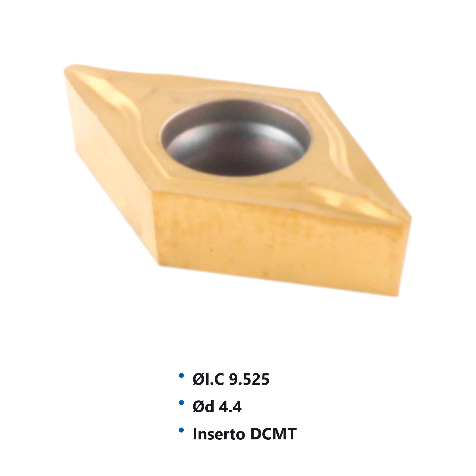 INSERTO DCMT32.52-OTM (Precio x pieza - Empaque c/10 pzas) - Imagen 3