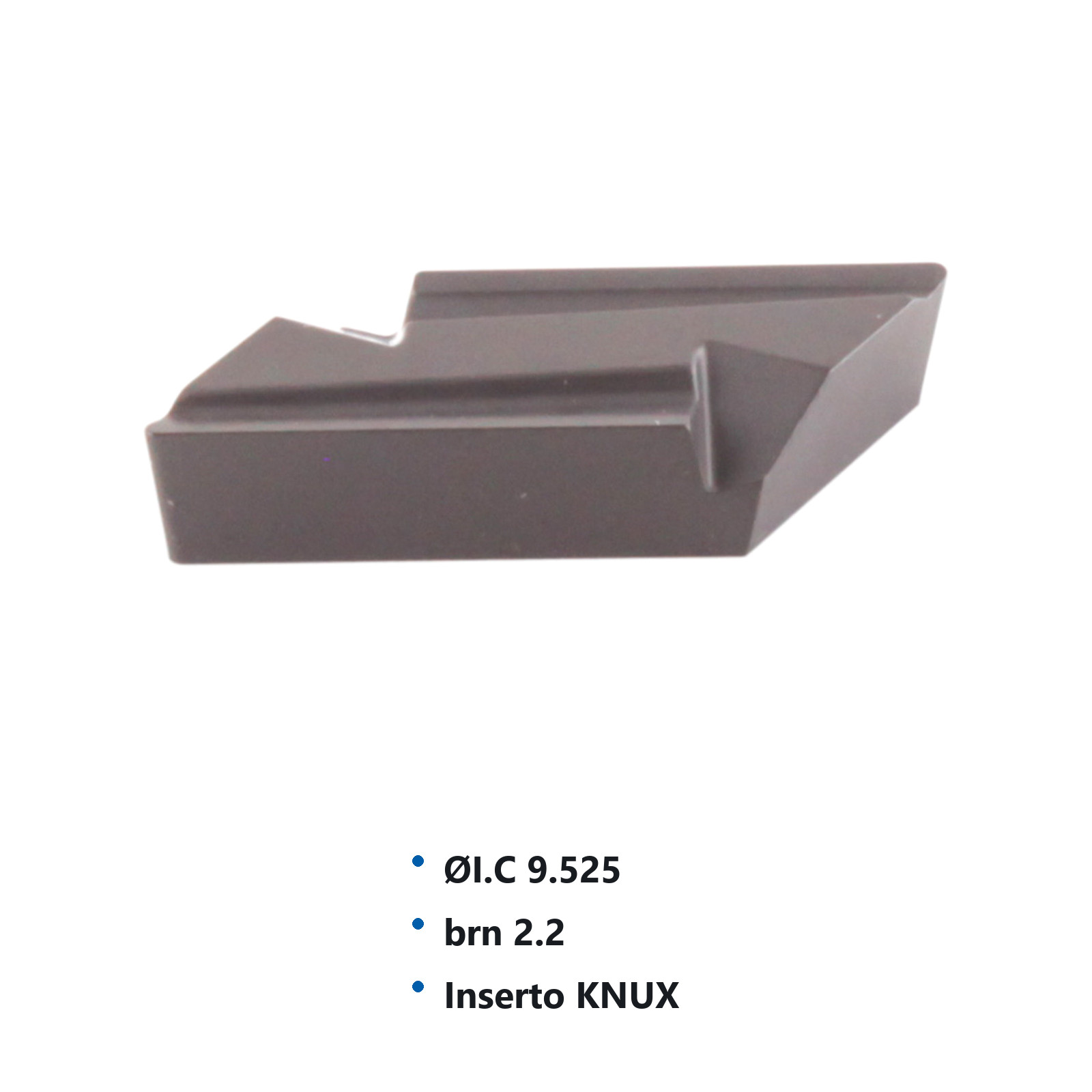 INSERTO KNUX160405R11-Q P25 (Precio x pieza - Empaque c/10 pzas) - Imagen 3
